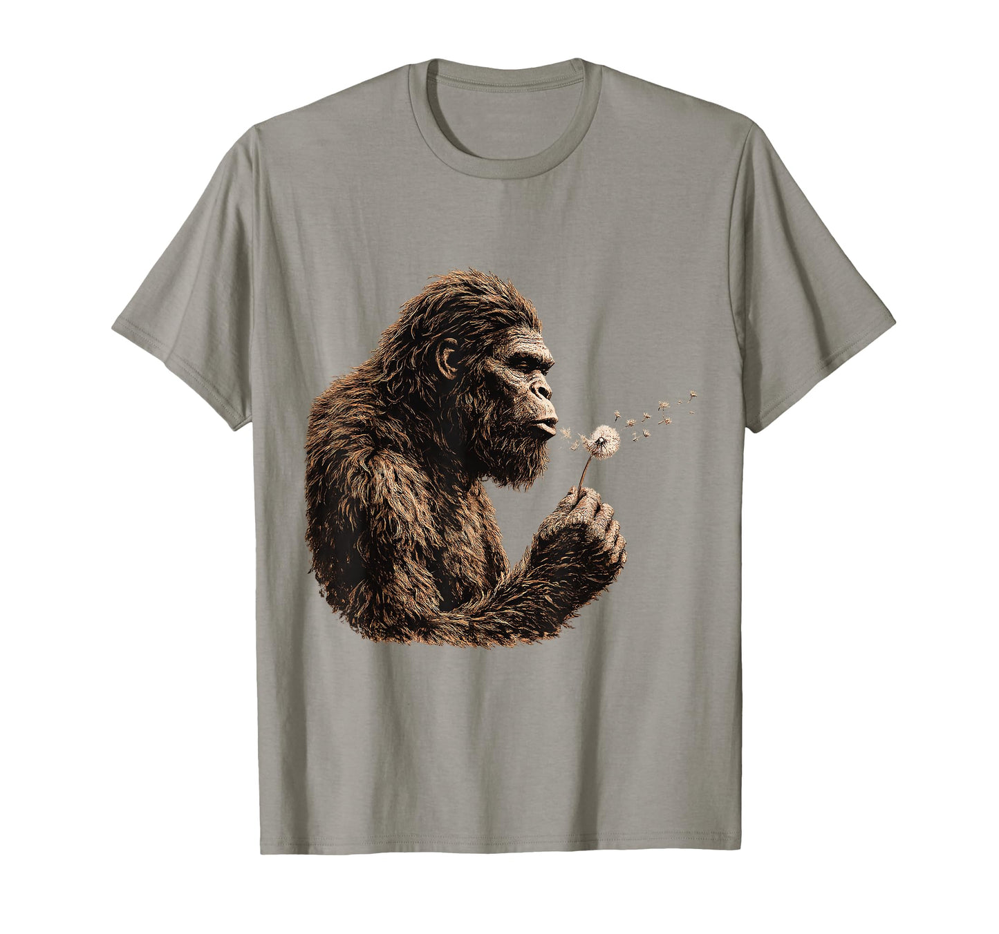 Funny Bigfoot Dandelion Wishes Boho T-Shirt - Novelty Apparel Men Women - T-Shirt, Sweatshirt, Hoodie