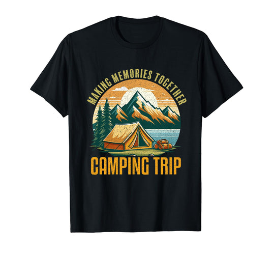 Camping Matching Family Camper Group T-Shirt - Fun Novelty Design Unisex - T-Shirt, Sweatshirt, Hoodie