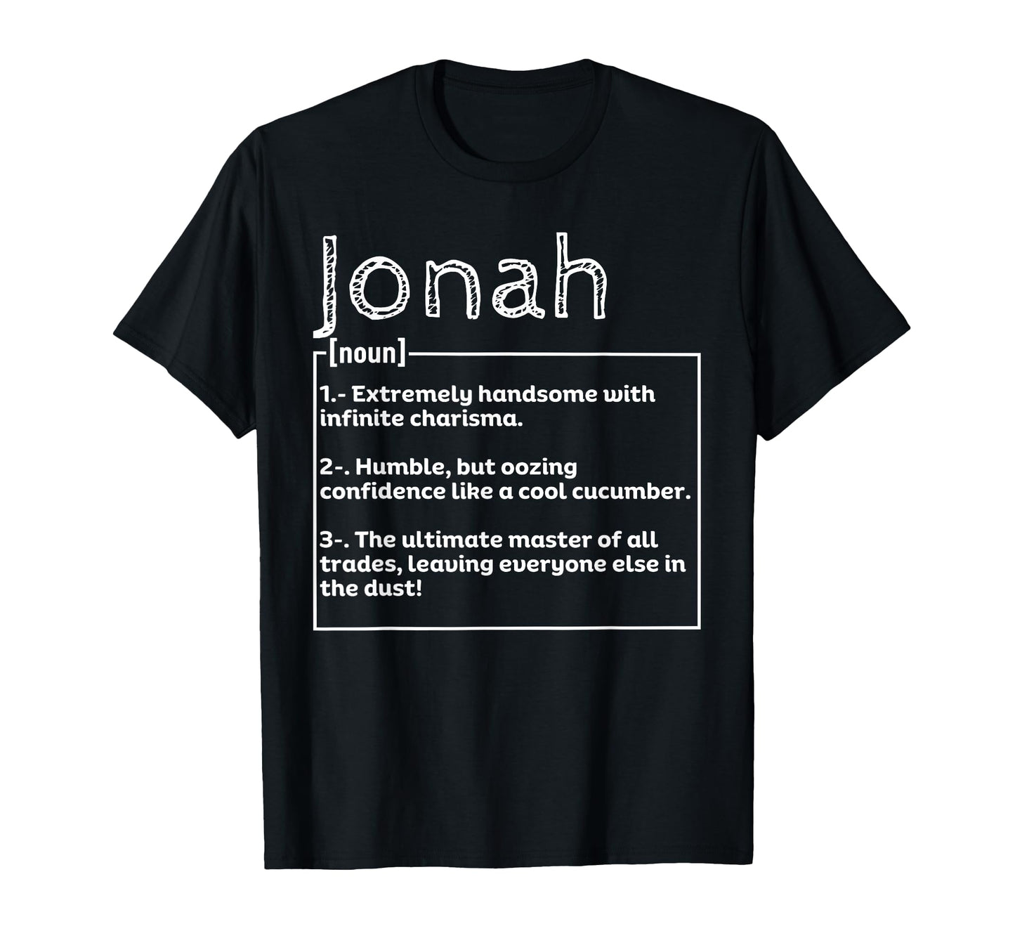 Name Jonah Meaning Definition T-Shirt - Graphic Print Men Women - T-Shirt, Sweatshirt, Hoodie