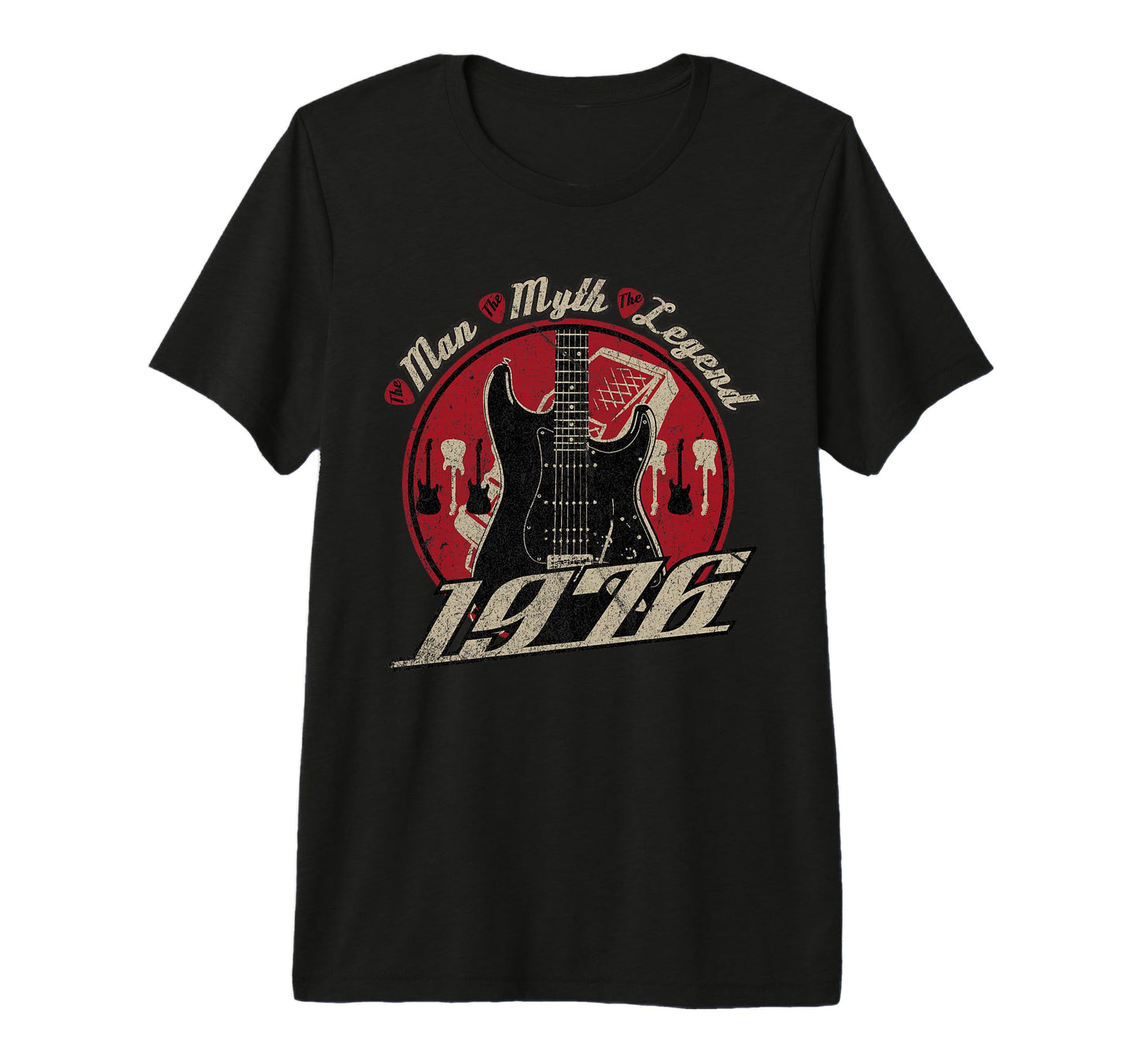 50Th Birthday Gift Guitar Players Born T-Shirt - Aesthetic Graphic Unisex - T-Shirt, Sweatshirt, Hoodie