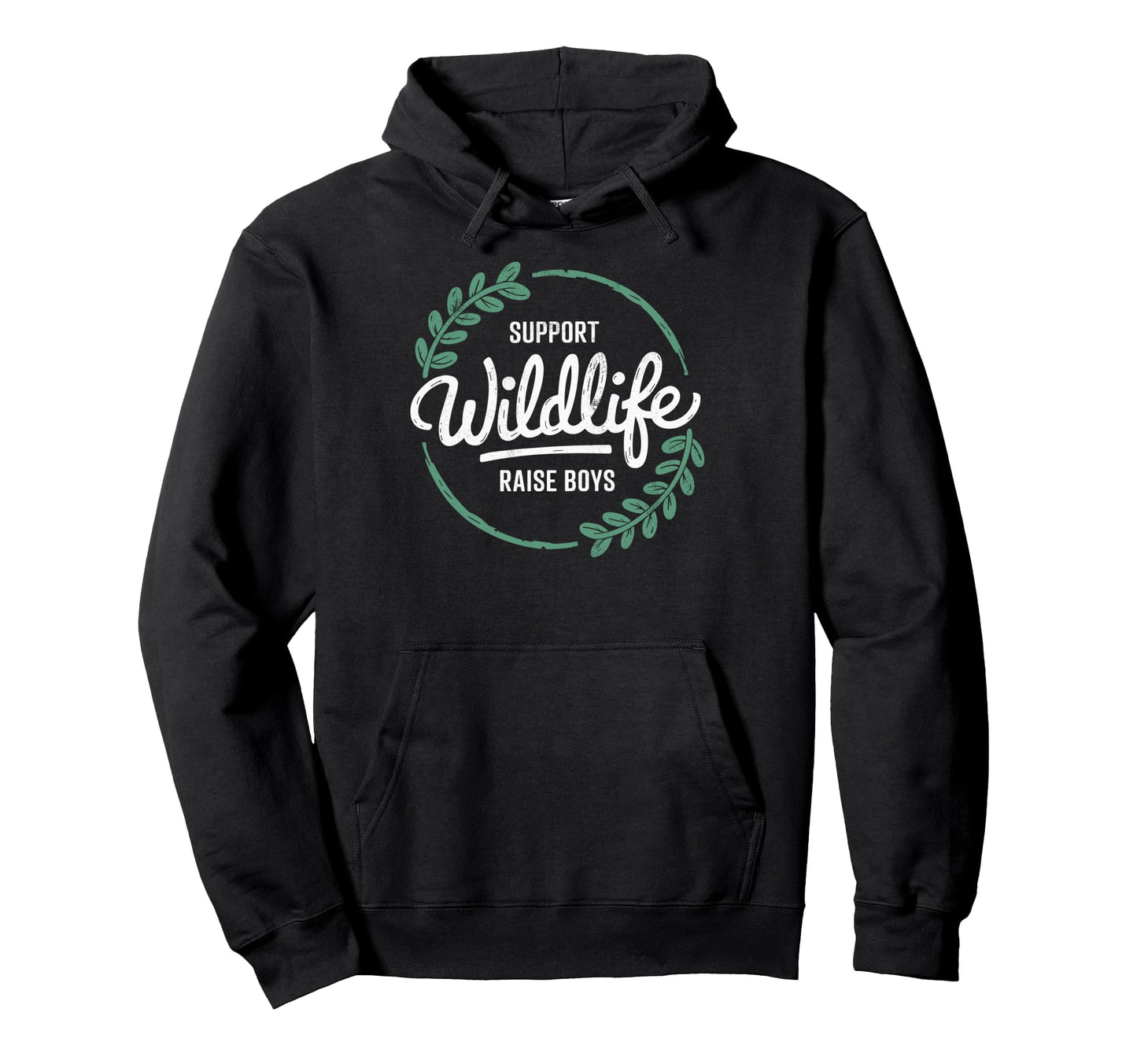 Support Wildlife Raise Camping Mom Dad Hoodie - Streetwear Style Men Women - T-Shirt, Sweatshirt, Hoodie