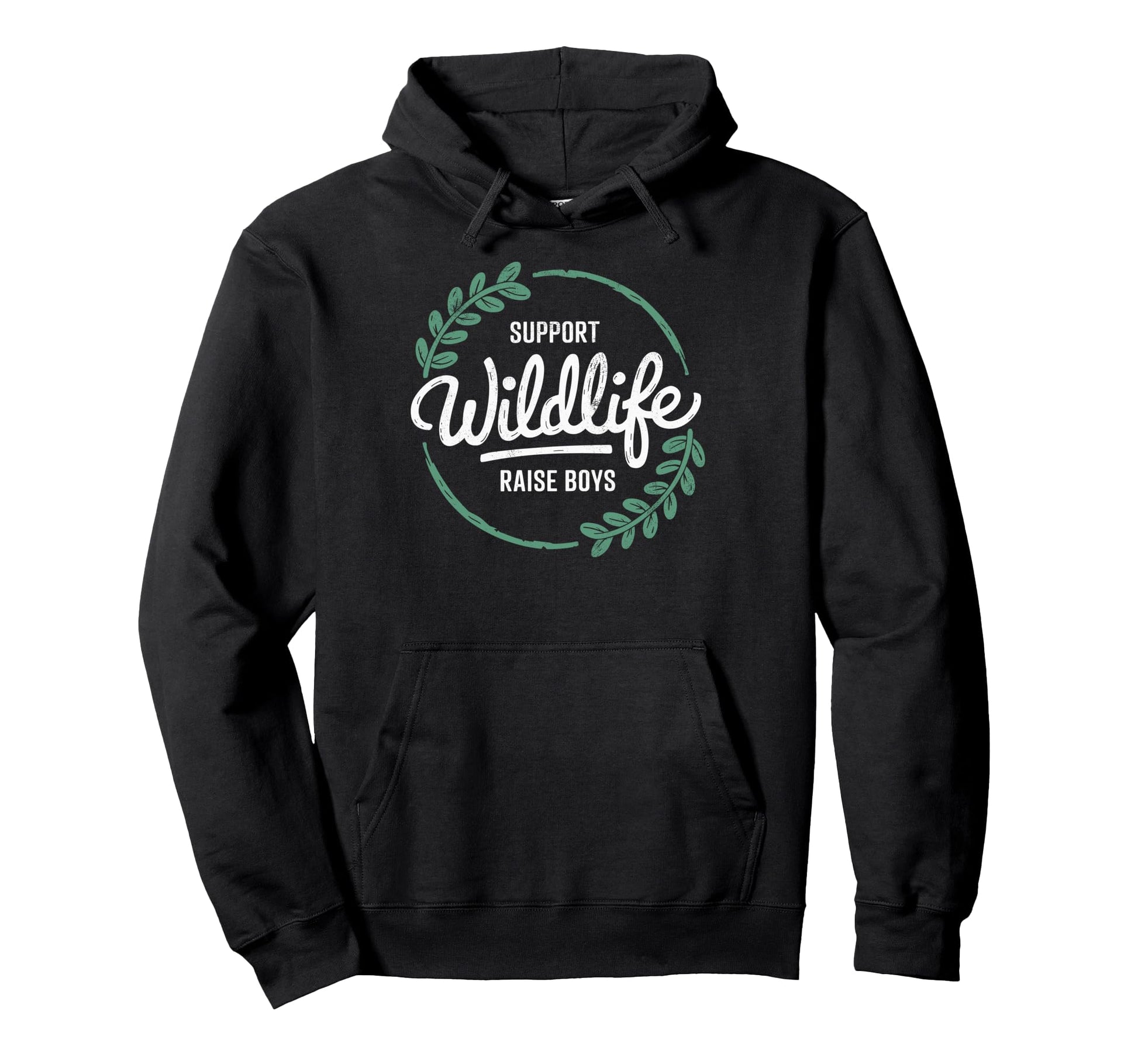 Support Wildlife Raise Camping Mom Dad Hoodie - Streetwear Style Men Women - T-Shirt, Sweatshirt, Hoodie