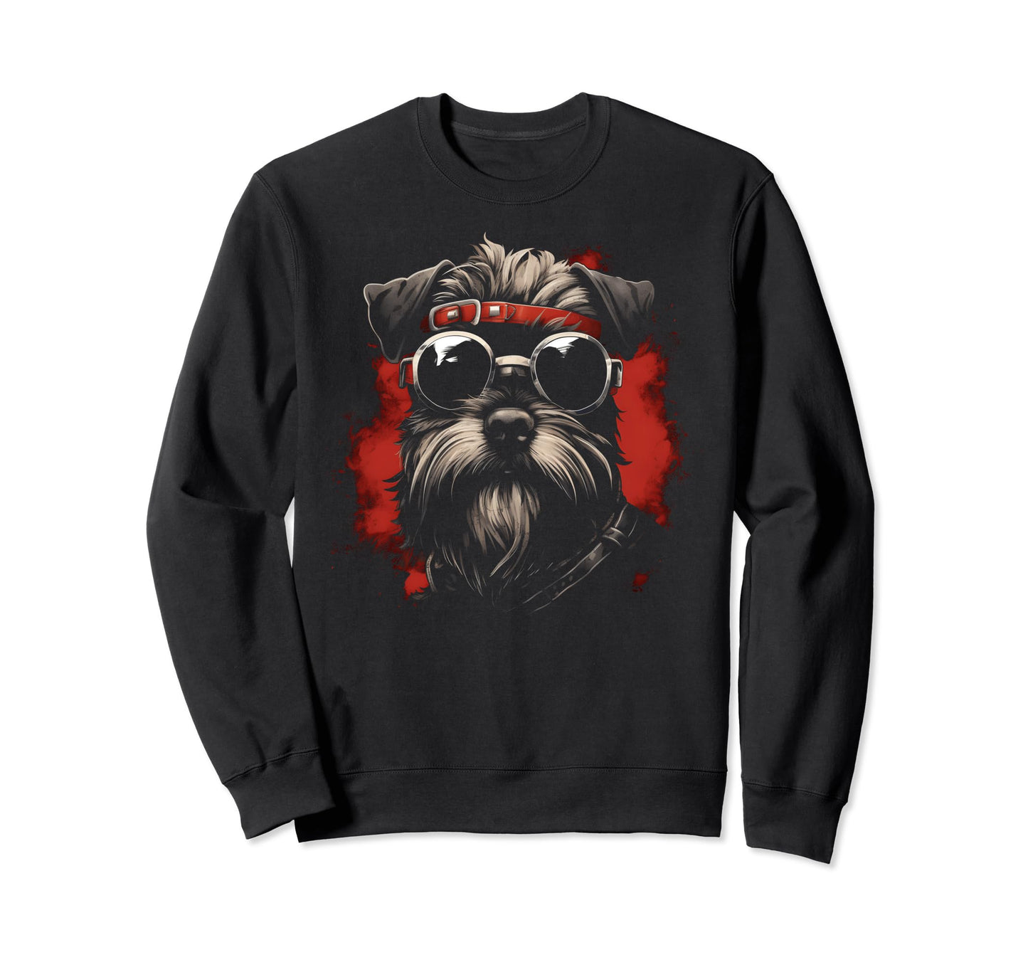 Motorcycle Dad Biker Dog Funny Sweatshirt - Unique Graphic Men Women - T-Shirt, Sweatshirt, Hoodie