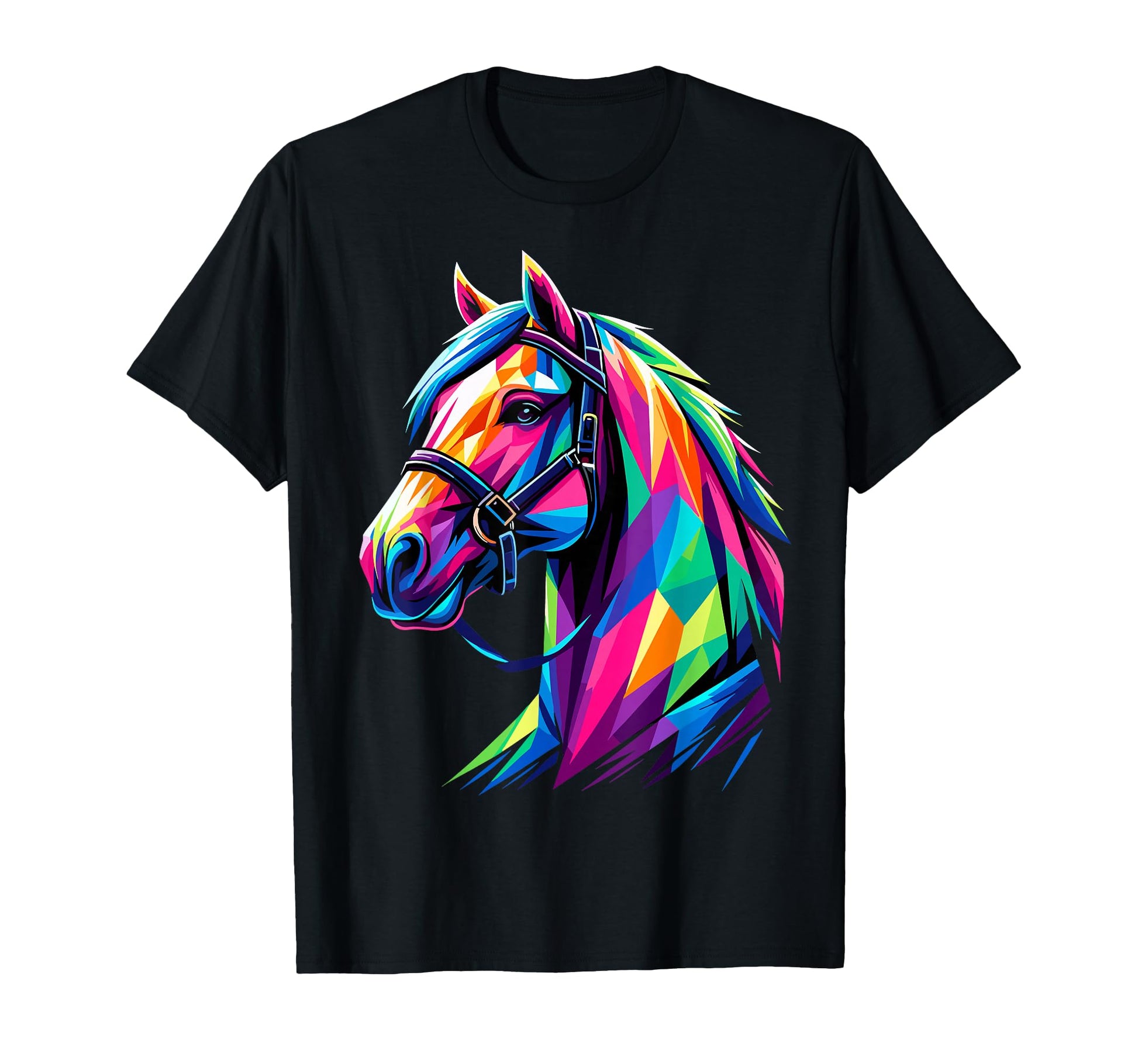 Colorful Horse Pop Art Horses T-Shirt - Fun Novelty Design for Adults - T-Shirt, Sweatshirt, Hoodie