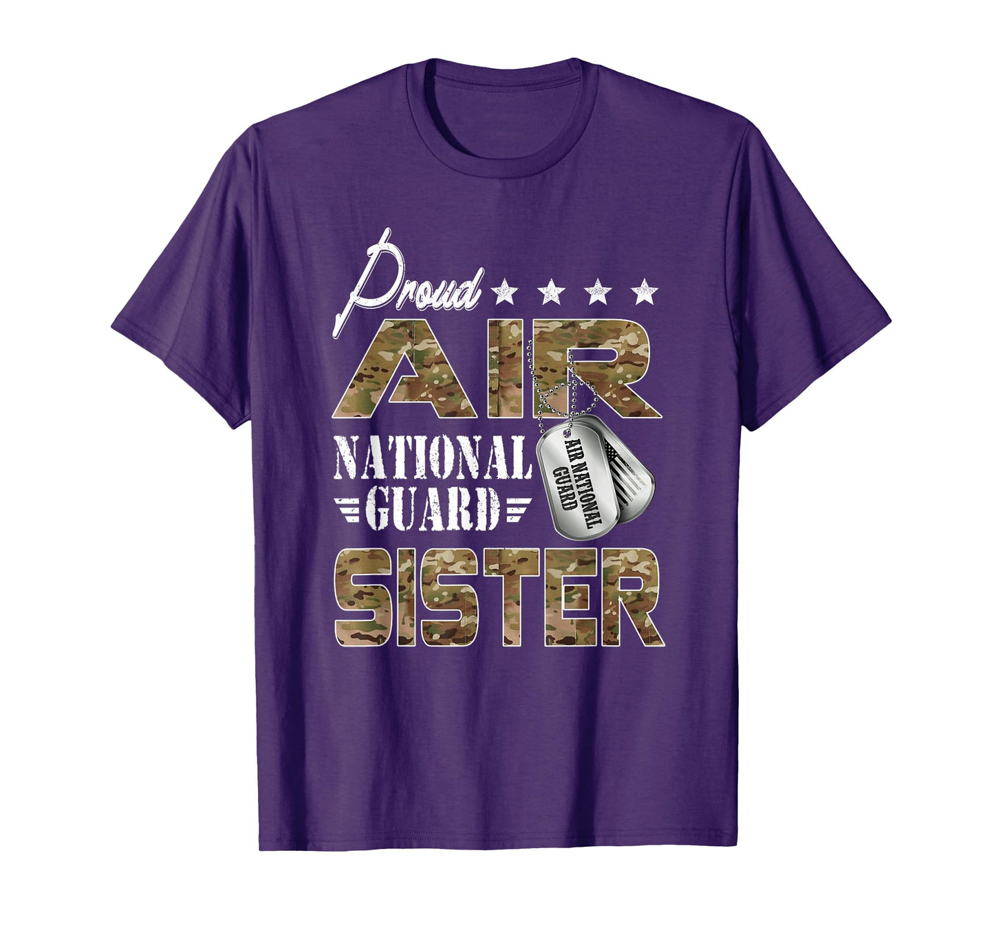 Proud Air National Guard Sister Us Air T-Shirt - Unique Graphic Unisex - T-Shirt, Sweatshirt, Hoodie