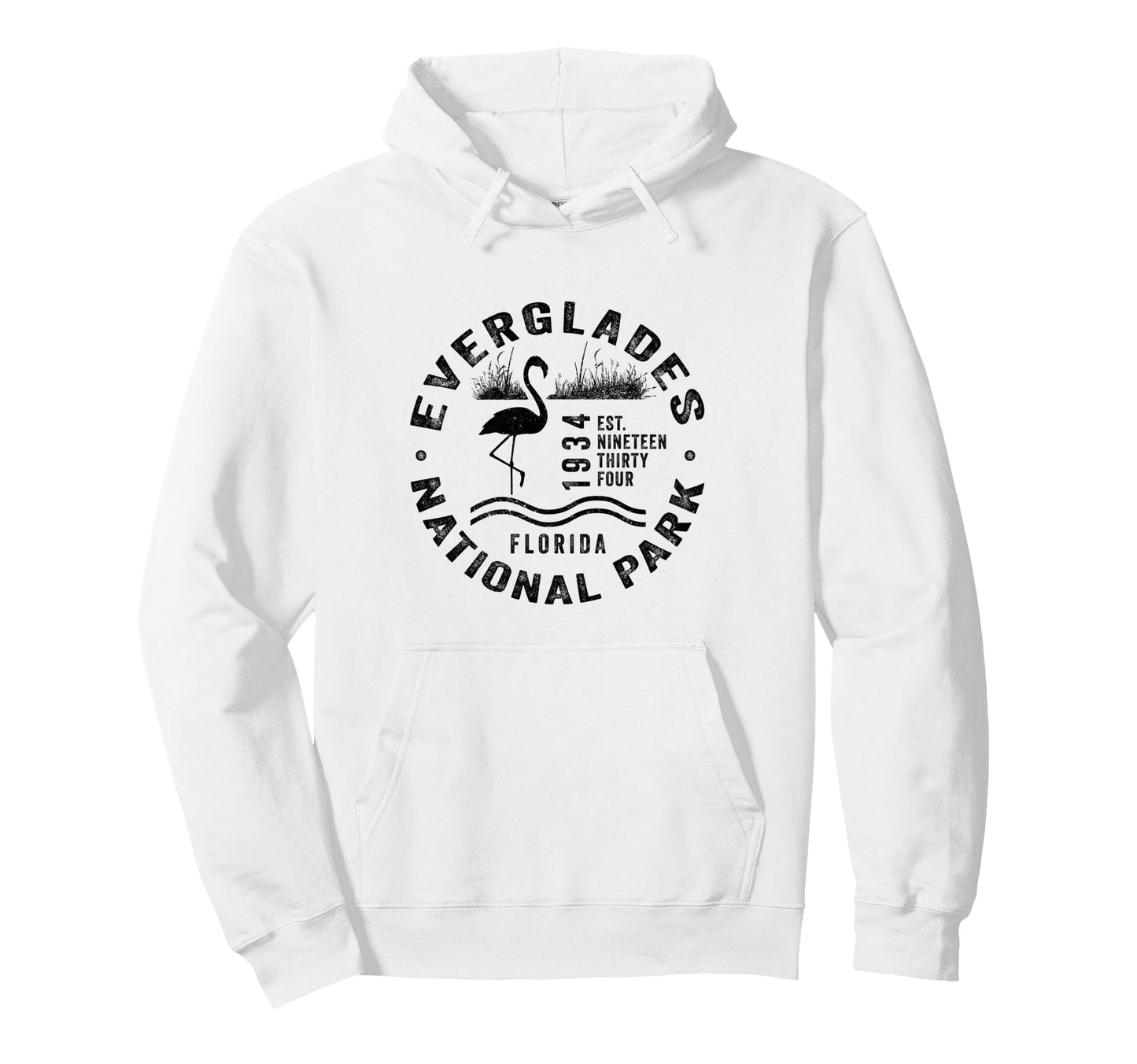 Everglades National Park Florida Hoodie - Streetwear Style for Adults - T-Shirt, Sweatshirt, Hoodie