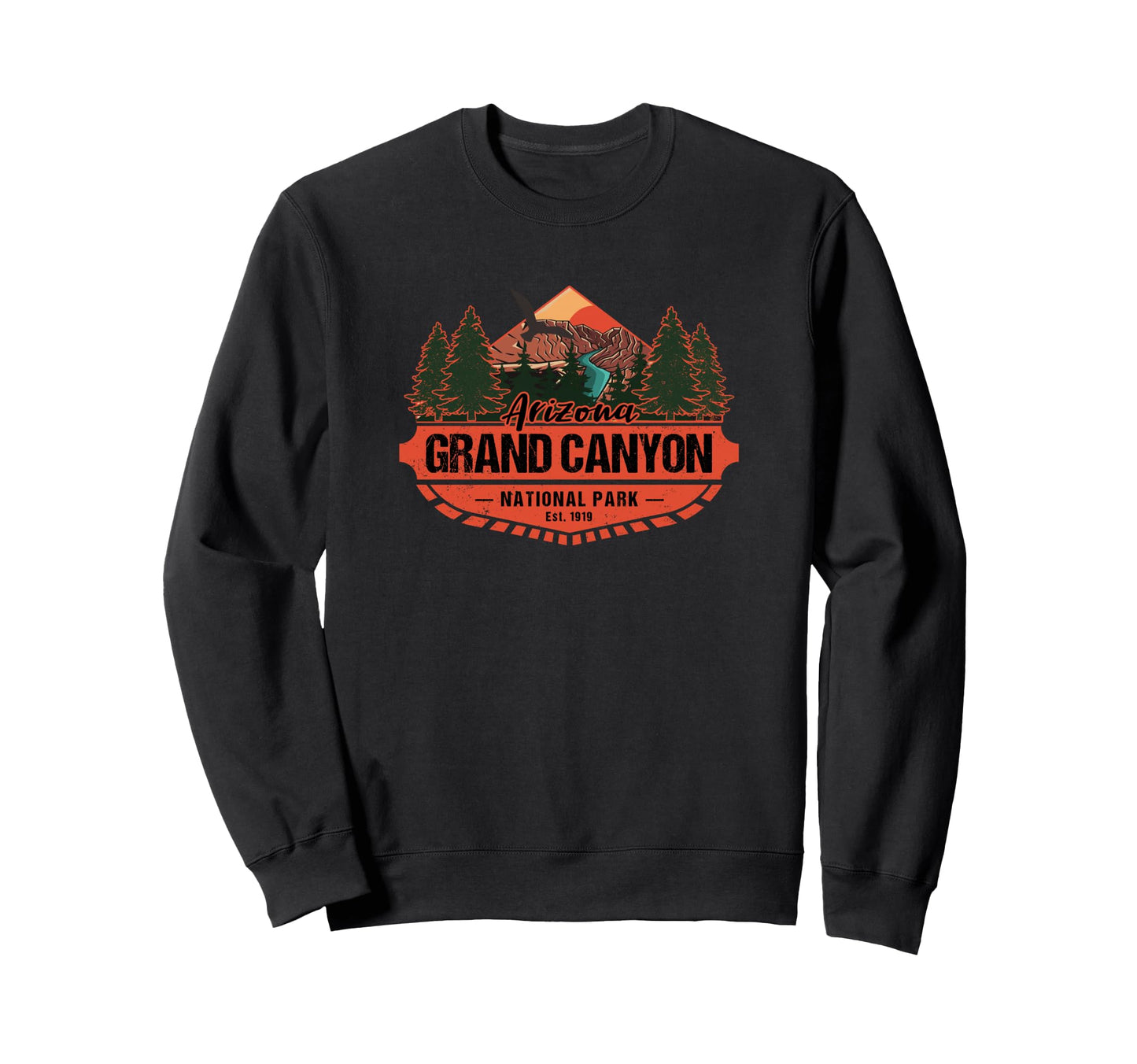 Grand Canyon National Park Arizona Sweatshirt - Trendy Graphic Men Women - T-Shirt, Sweatshirt, Hoodie