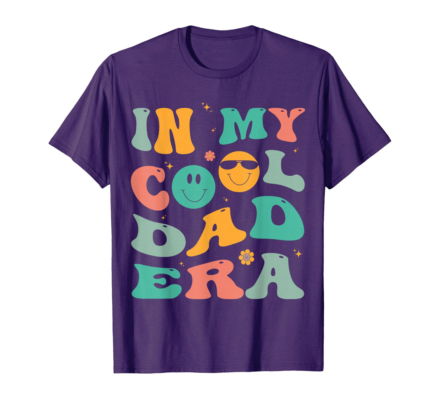 My Dad Era Groovy Daddy T-Shirt - Trendy Graphic for Adults - T-Shirt, Sweatshirt, Hoodie