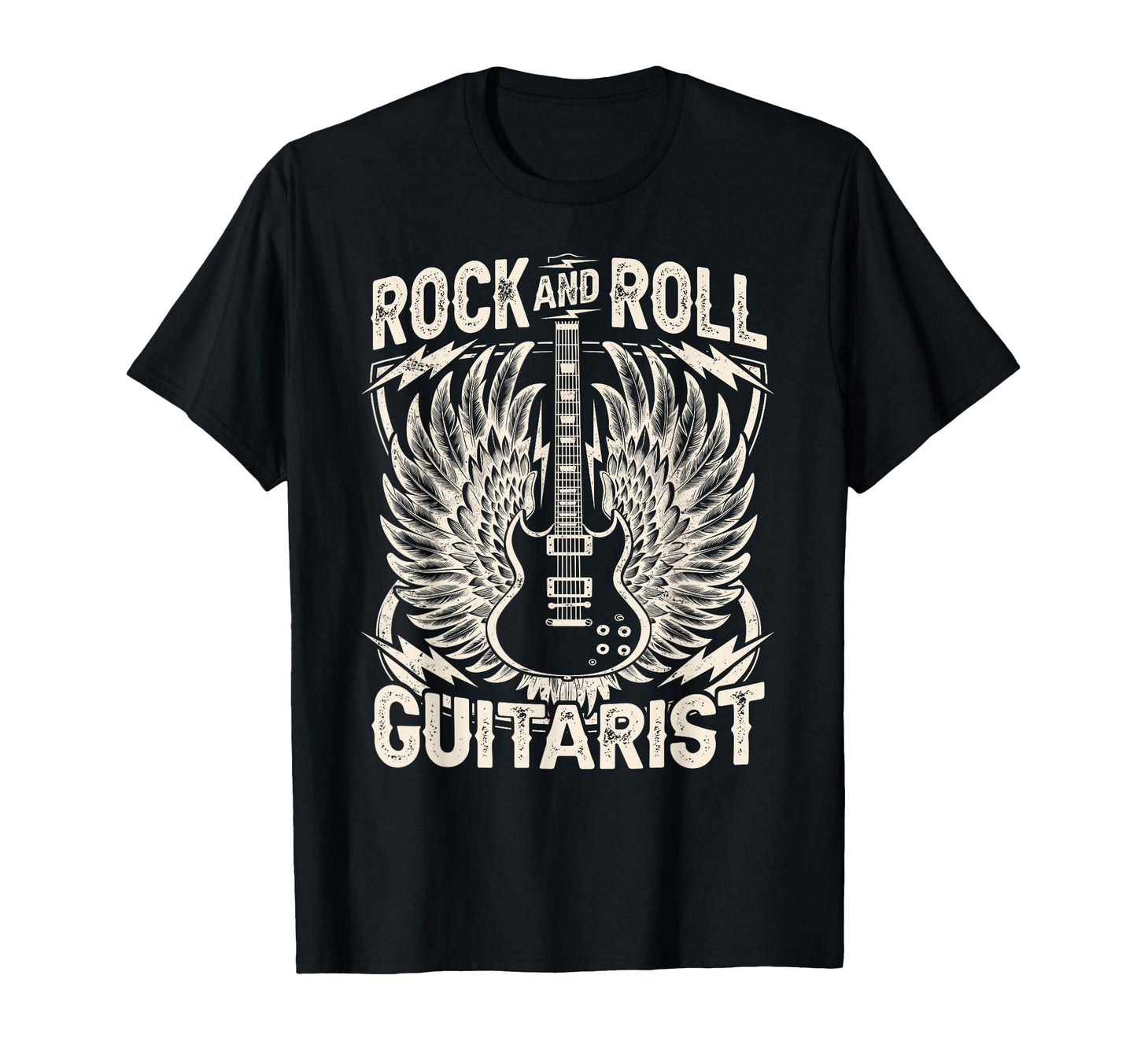 Rock And Roll Guitarist T-Shirt - Trendy Graphic Unisex - T-Shirt, Sweatshirt, Hoodie