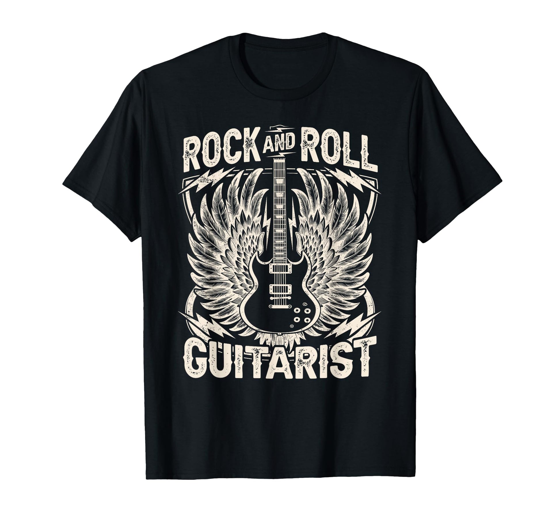 Rock And Roll Guitarist T-Shirt - Trendy Graphic Unisex - T-Shirt, Sweatshirt, Hoodie