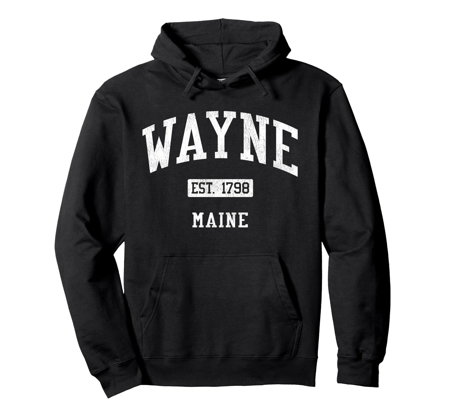 Wayne Maine Me Js04 Athletic Sports Hoodie - Unique Graphic for Adults - T-Shirt, Sweatshirt, Hoodie