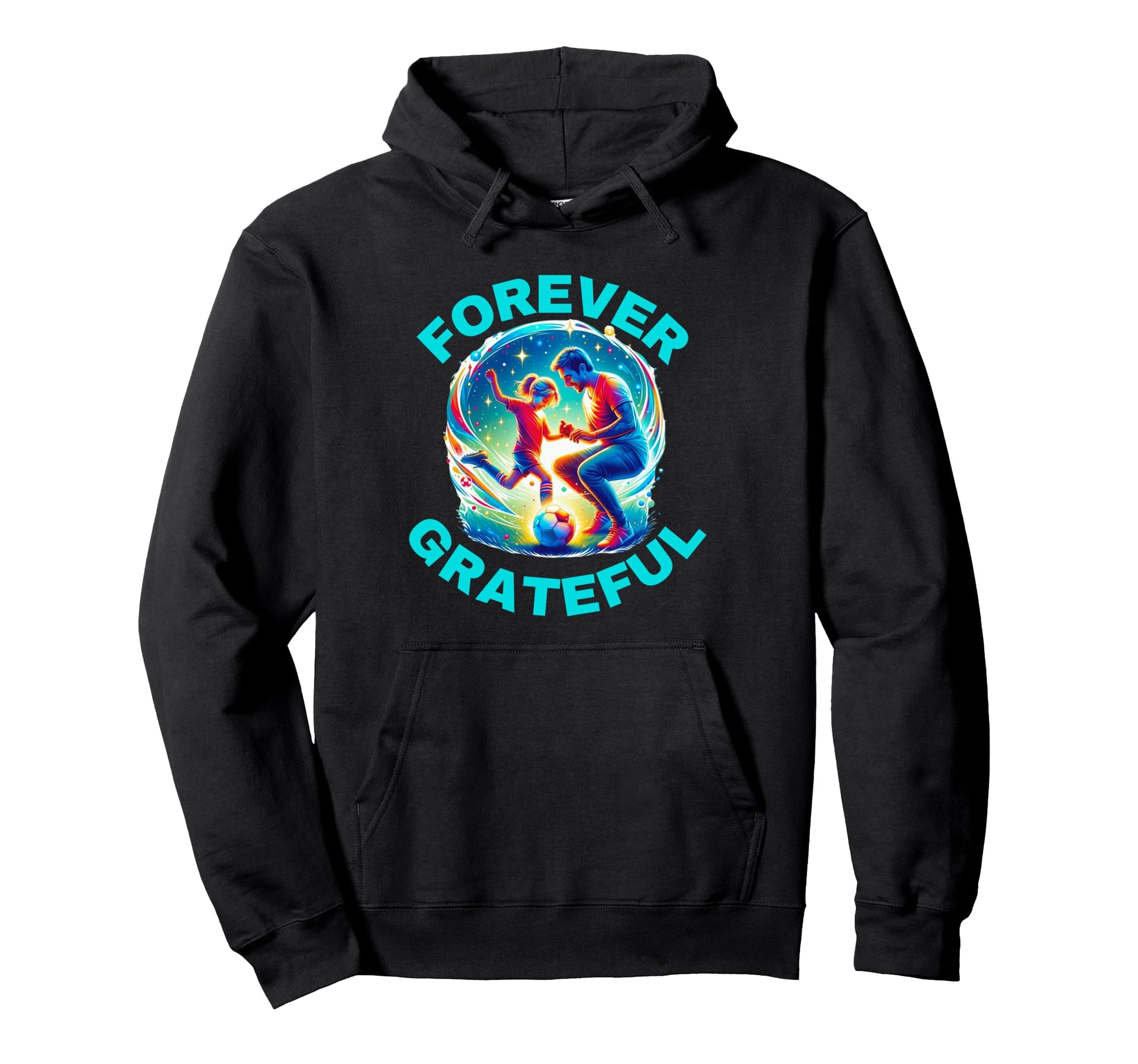 Nice Holidays Soccer Dad From Daughter Hoodie - Unique Graphic Unisex - T-Shirt, Sweatshirt, Hoodie