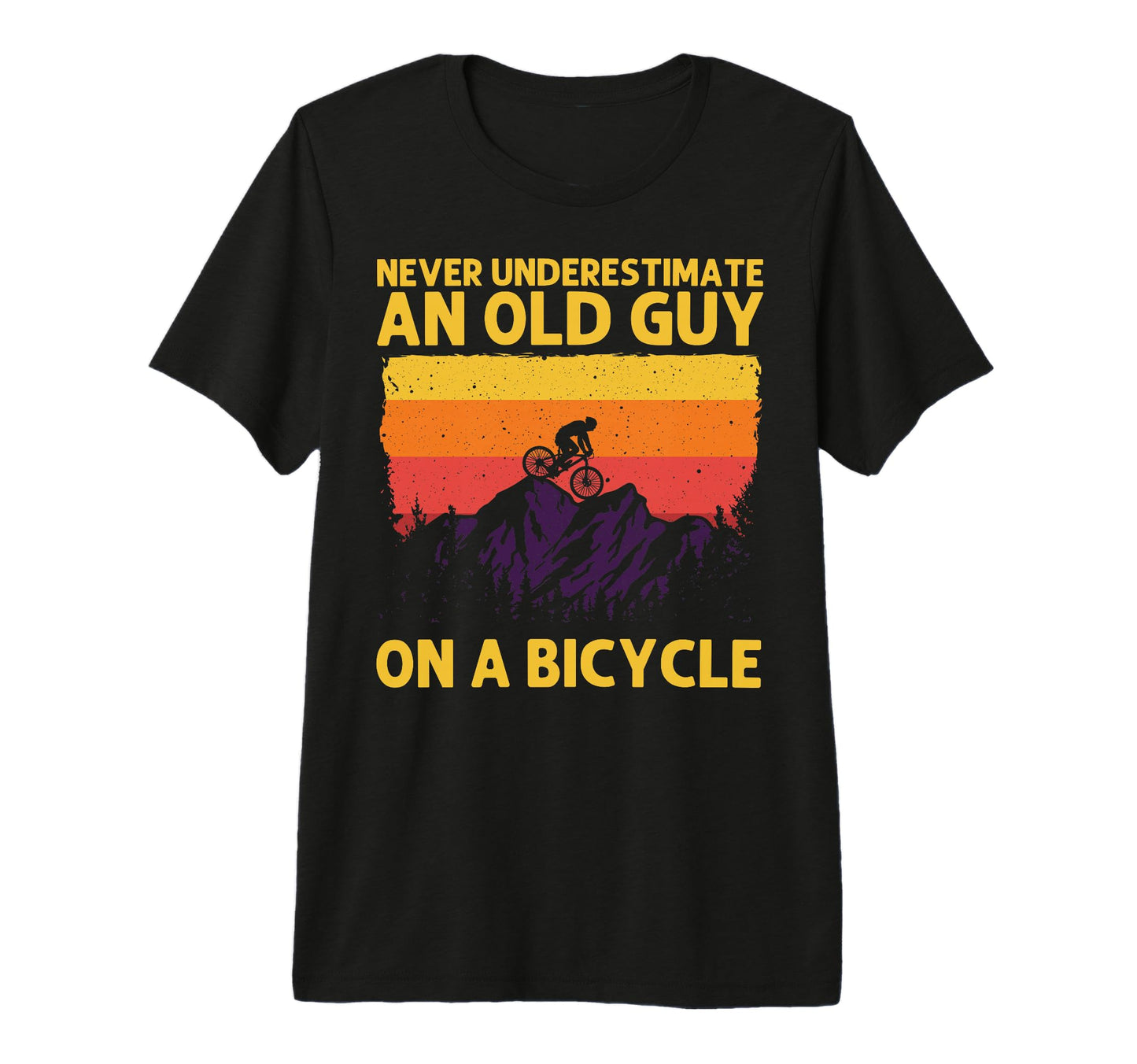 Mountain Bike Dad Downhill Mtb Biking T-Shirt - Trendy Graphic Unisex - T-Shirt, Sweatshirt, Hoodie