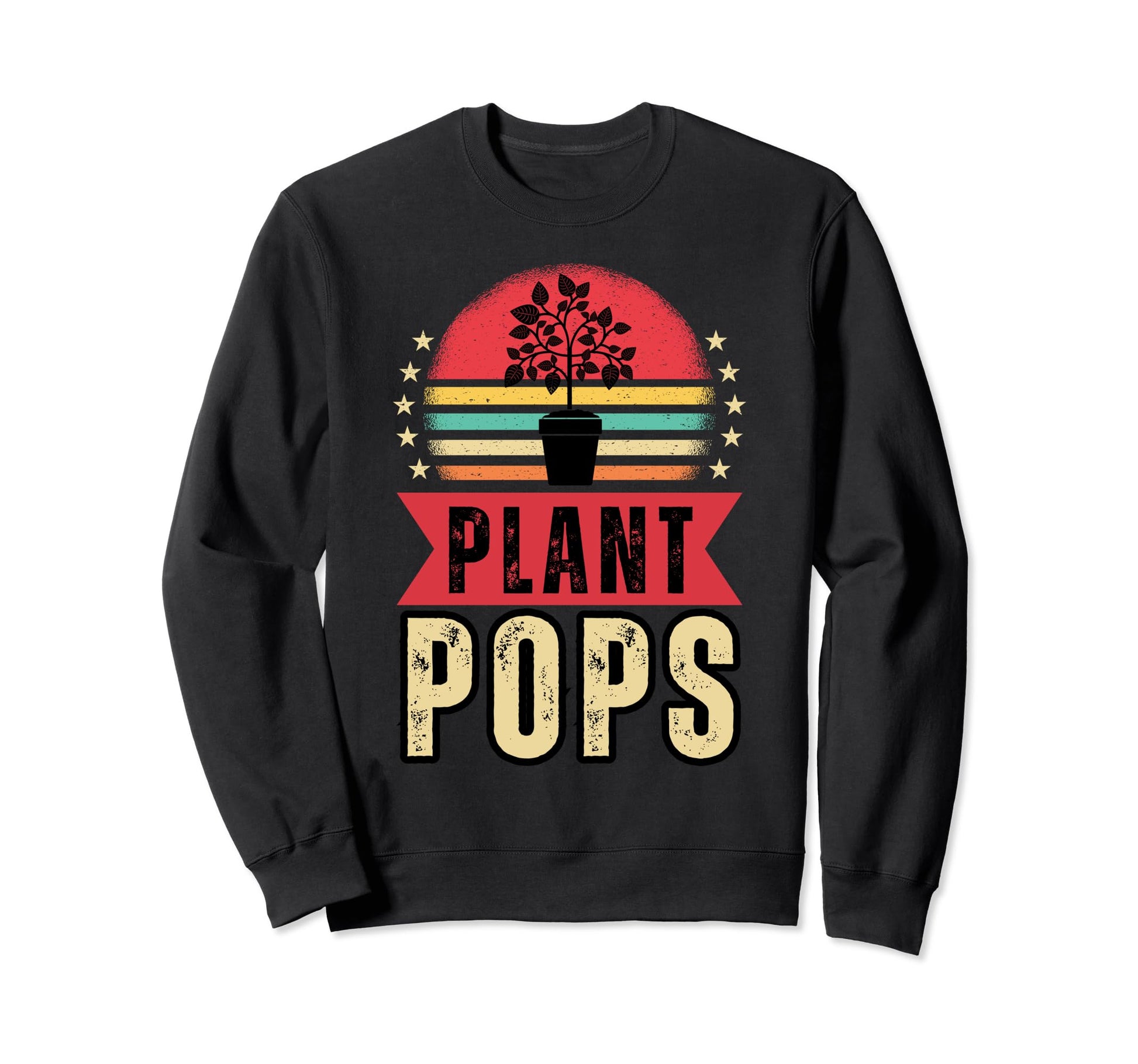 Gardener Dad Plant Pops Gardening Sweatshirt - Streetwear Style Unisex - T-Shirt, Sweatshirt, Hoodie