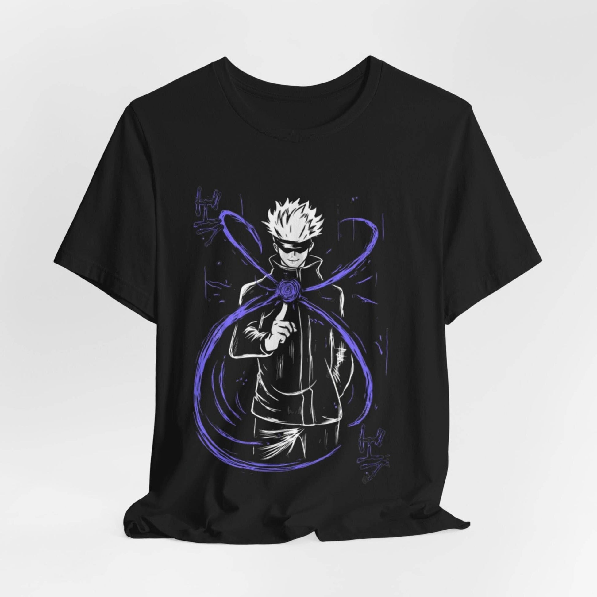 Satoru Gojo Fan Shirt  Jujutsu Anime Merch Unisex Tee Unisex T-shirt, Sweatshirt, Hoodie, Long Sleeve Tee - T-Shirt, Sweatshirt, Hoodie