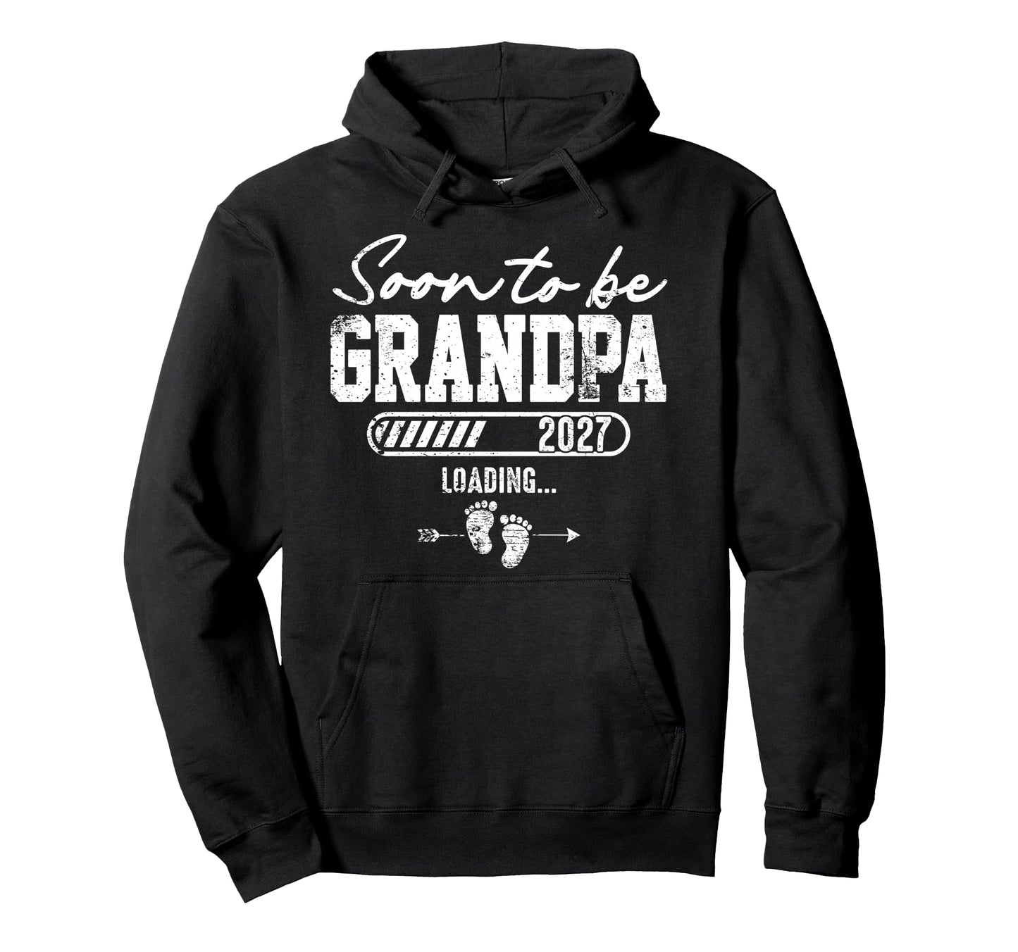 Soon To Be Grandpa Est 2027 Funny Hoodie - Unique Graphic Men Women - T-Shirt, Sweatshirt, Hoodie
