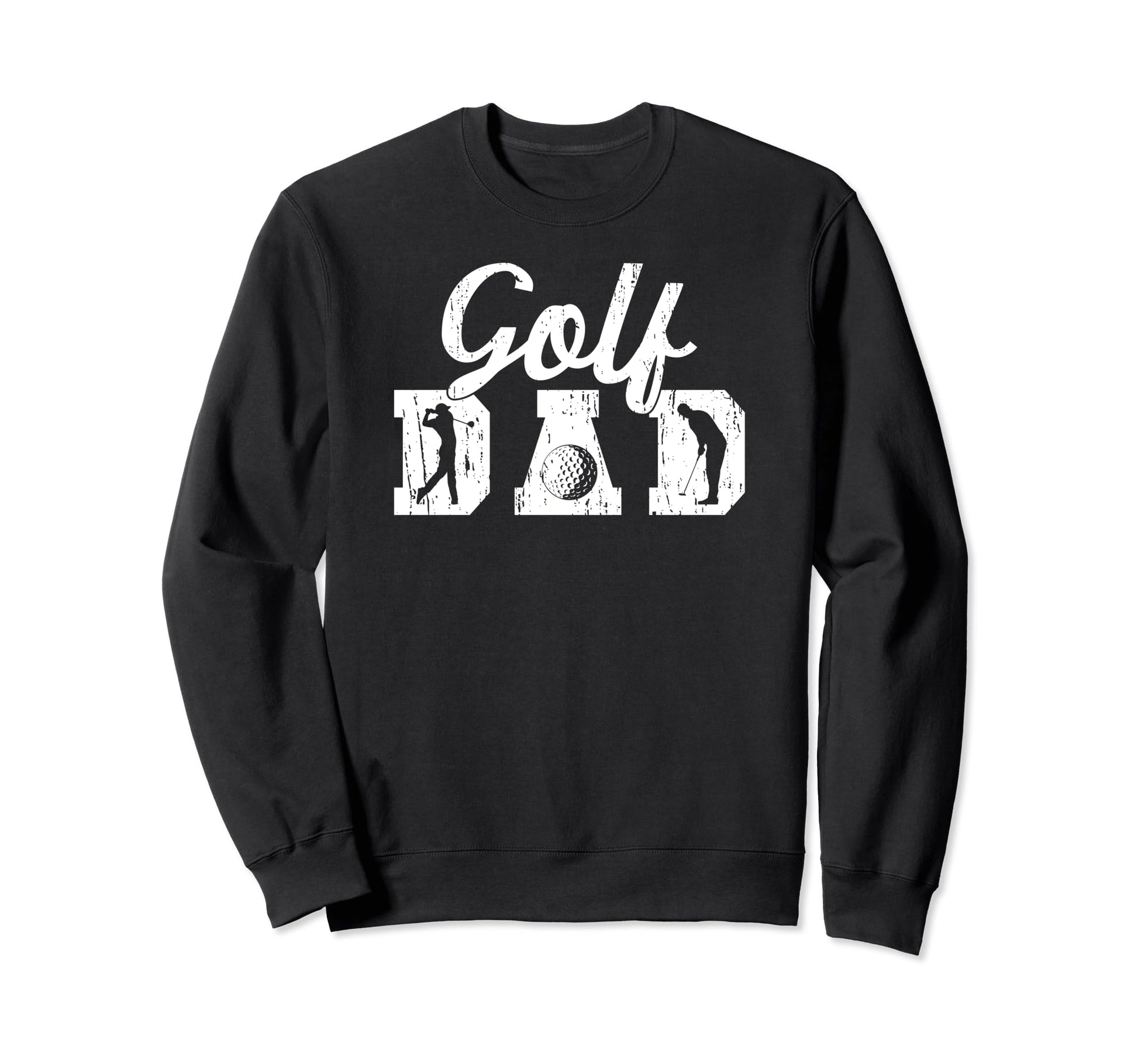 Golf Dad Proud Golfer Dad Golf Sweatshirt - Custom Art Print Men Women - T-Shirt, Sweatshirt, Hoodie