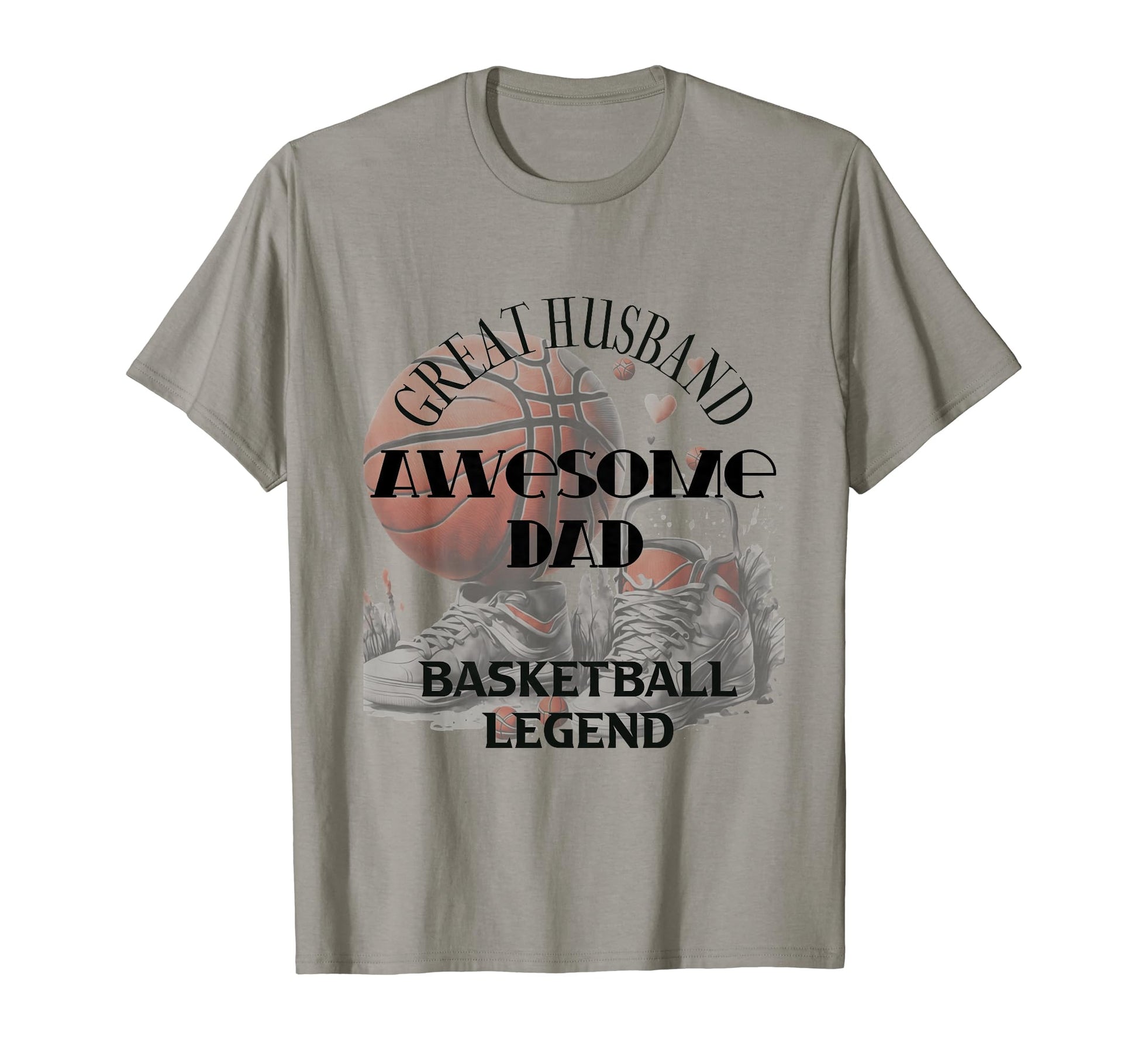 Awesome Dad Great Husband And T-Shirt - Casual Everyday Wear for Adults - T-Shirt, Sweatshirt, Hoodie