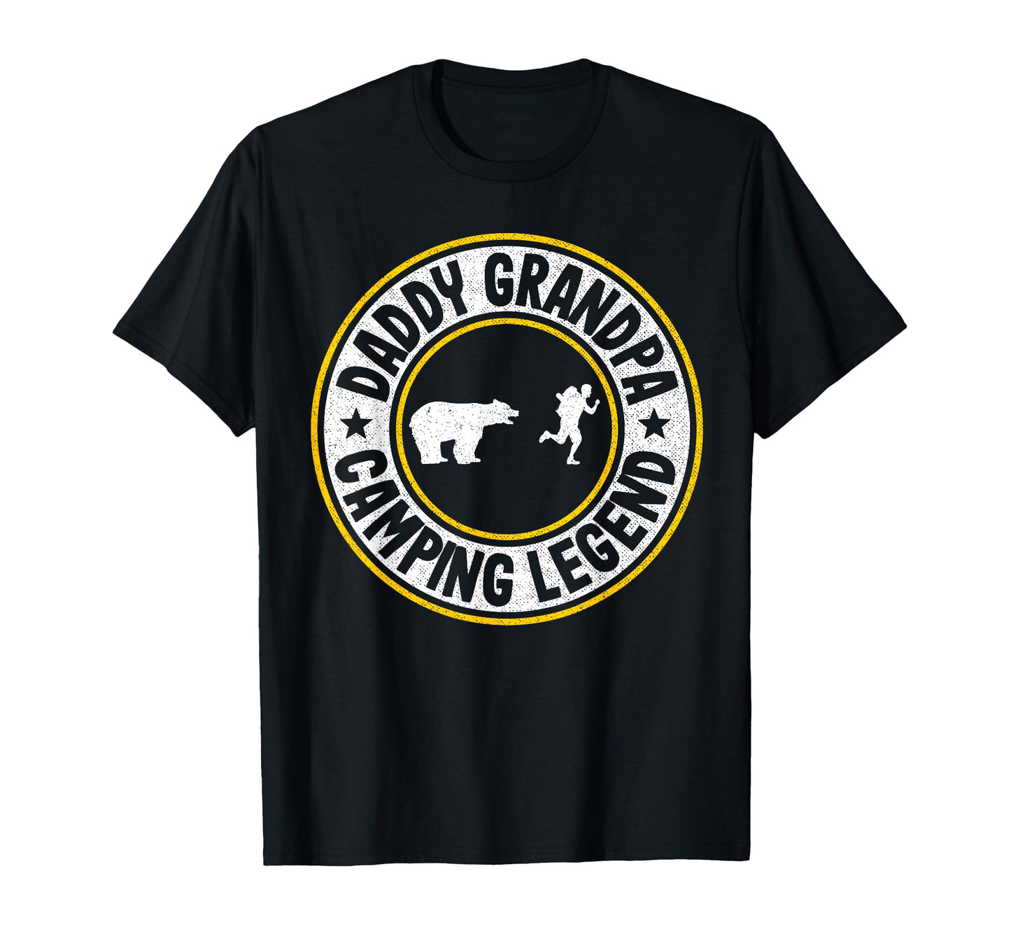 Daddy Grandpa Camping Legend Rv Camper T-Shirt - Unique Graphic Men Women - T-Shirt, Sweatshirt, Hoodie