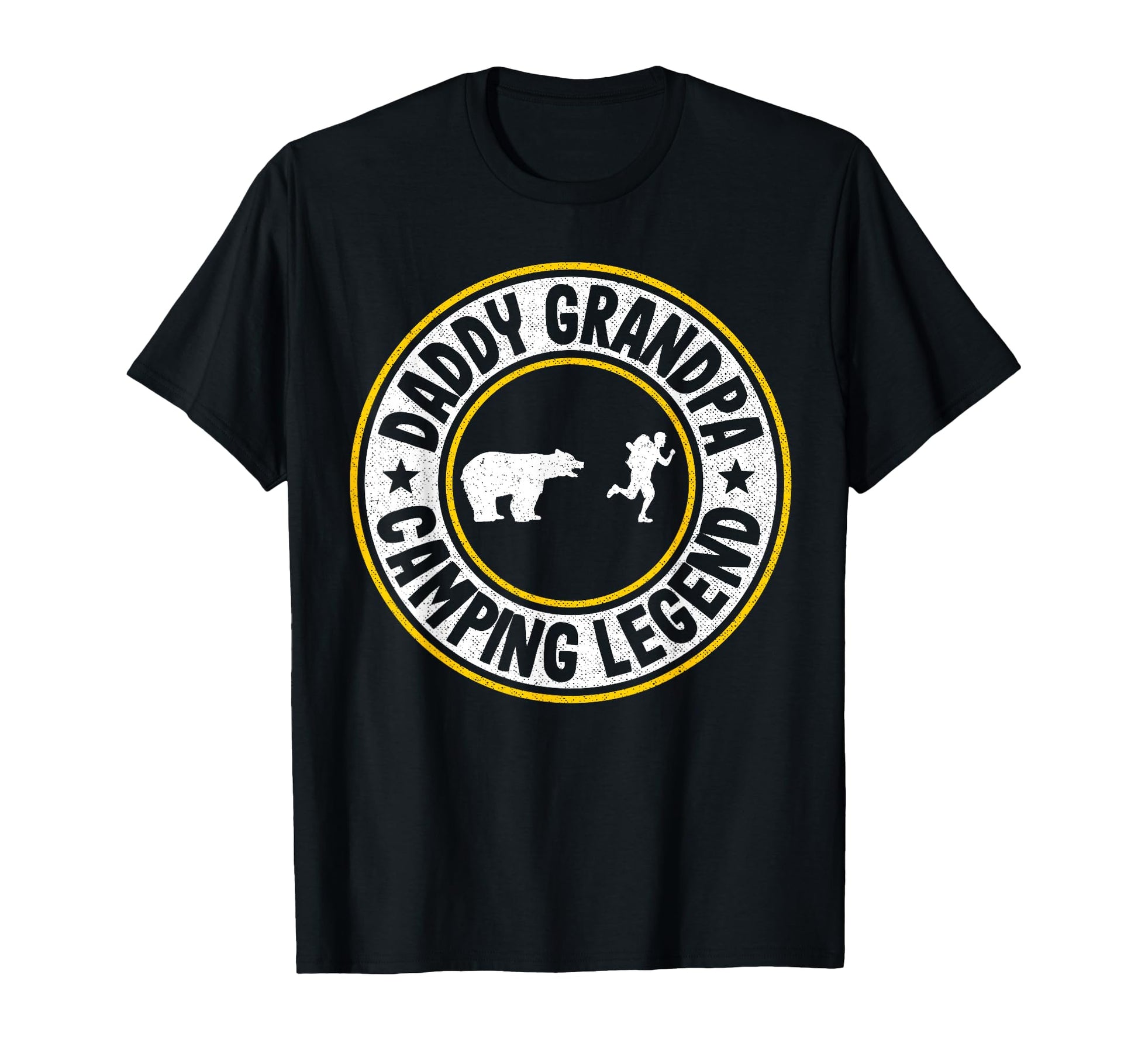 Daddy Grandpa Camping Legend Rv Camper T-Shirt - Unique Graphic Men Women - T-Shirt, Sweatshirt, Hoodie