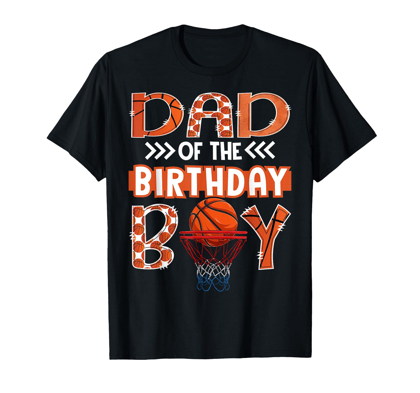 Dad Birthday Basketball Lover Matching T-Shirt - Minimalist Print Unisex - T-Shirt, Sweatshirt, Hoodie