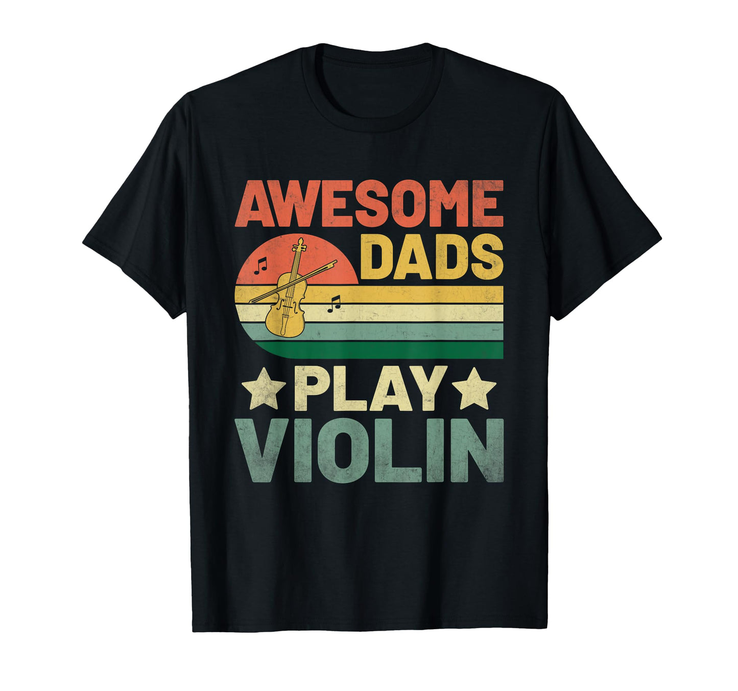 Awesome Dads Play Violin Violinist T-Shirt - Streetwear Style for Adults - T-Shirt, Sweatshirt, Hoodie