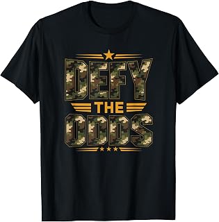Defy the Odds.2 T-Shirt Unisex T-shirt, Sweatshirt, Hoodie, Long Sleeve Tee - T-Shirt, Sweatshirt, Hoodie
