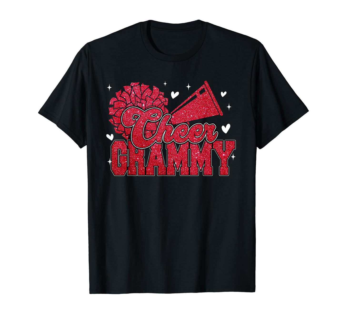 Cheer Grammy Biggest Fan Cheerleader T-Shirt - Streetwear Style Men Women - T-Shirt, Sweatshirt, Hoodie