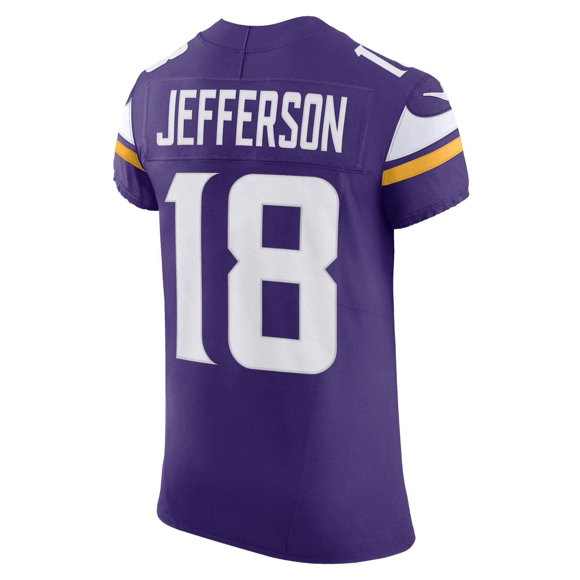 Minnesota Vikings Justin Jefferson Purple Vapor F.U.S.E. Elite Jersey football jersey product view 1