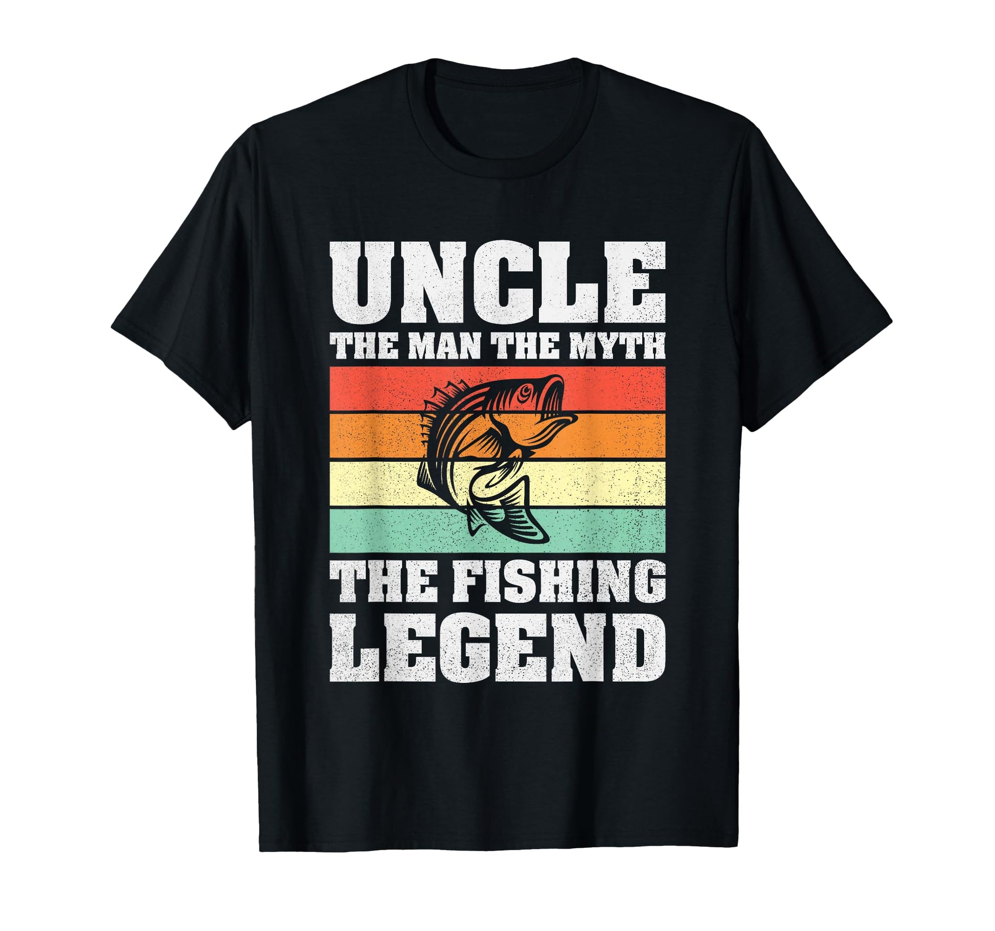 Funny Uncle Myth Fishing Legend T-Shirt - Custom Art Print for Adults - T-Shirt, Sweatshirt, Hoodie