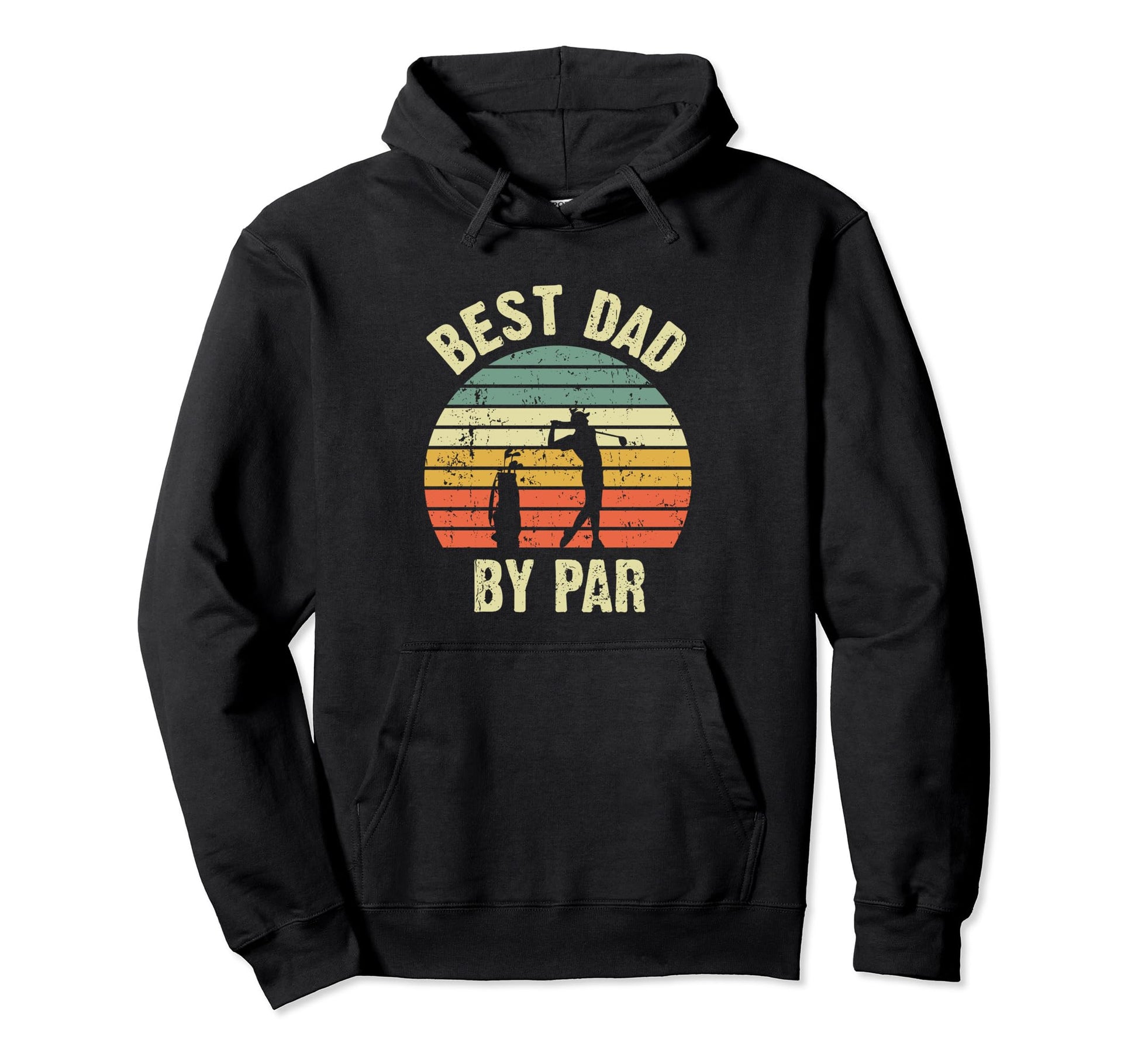 Best Dad Par Golf Lover Fathers Day Gift Hoodie - Custom Art Print Unisex - T-Shirt, Sweatshirt, Hoodie