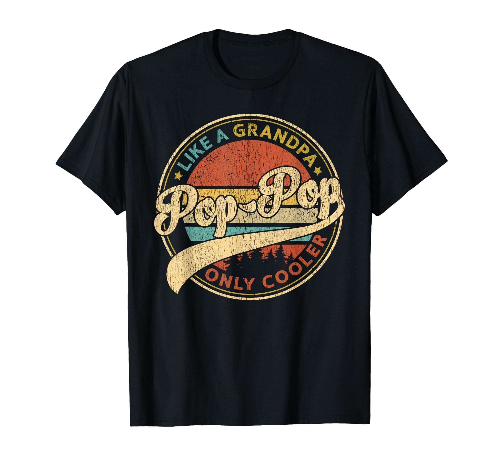 Pop Pop Like Grandpa Only Cooler Pop T-Shirt - Aesthetic Graphic Unisex - T-Shirt, Sweatshirt, Hoodie