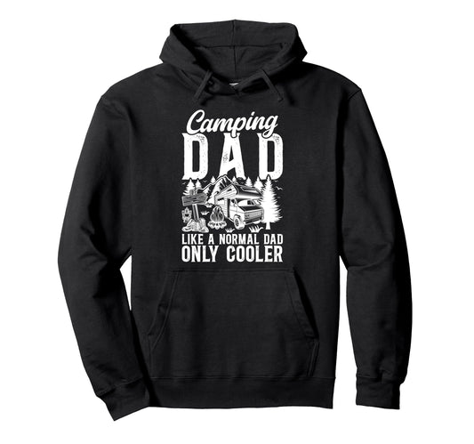 Camping Dad Camper Dad Camping Father Hoodie - Streetwear Style for Adults - T-Shirt, Sweatshirt, Hoodie