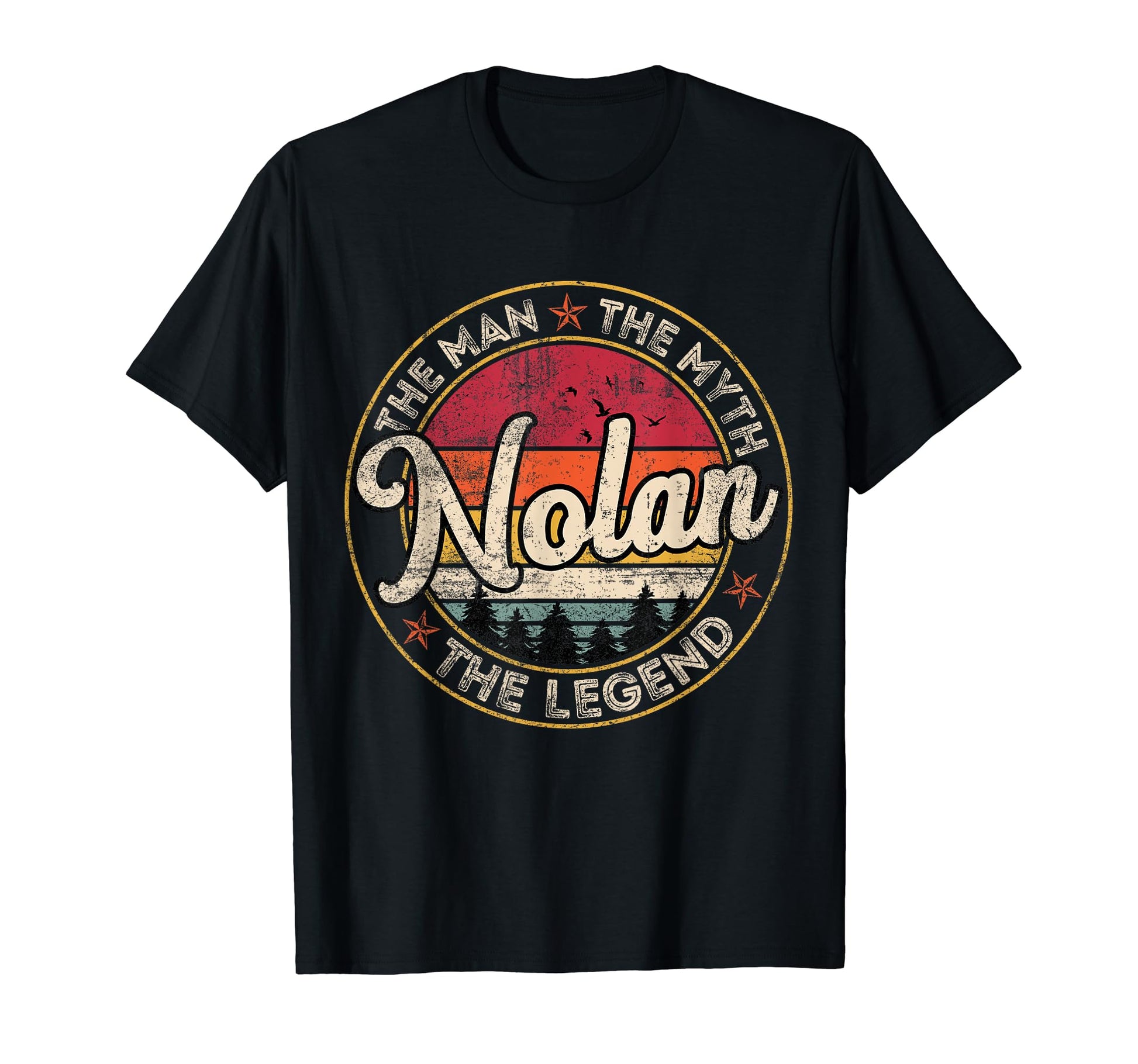 Nolan Myth Legend Personalized Name T-Shirt - Unique Graphic Unisex - T-Shirt, Sweatshirt, Hoodie