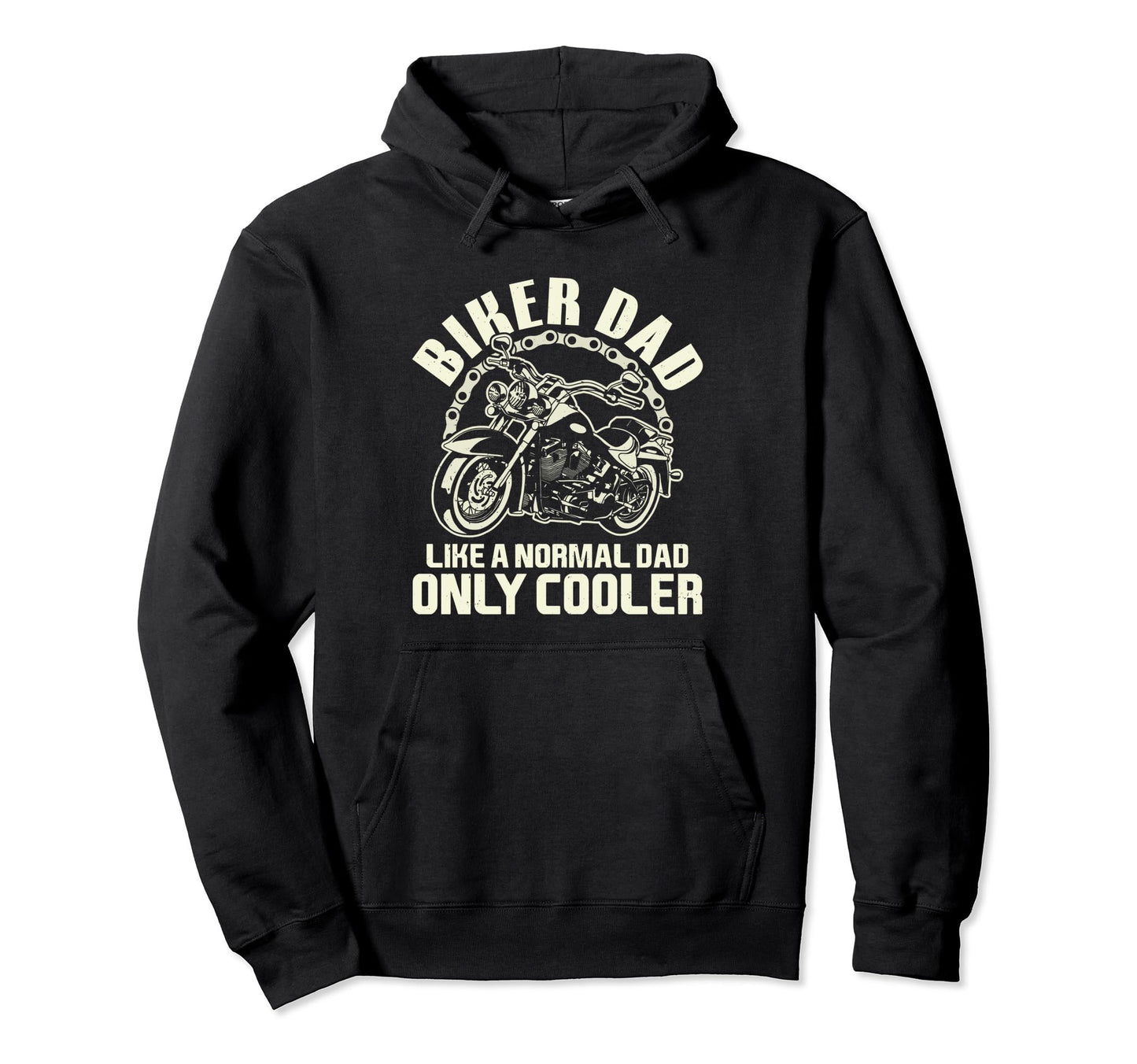 Im Biker Dad Motorcycle Gifts Fathers Hoodie - Trendy Graphic for Adults - T-Shirt, Sweatshirt, Hoodie