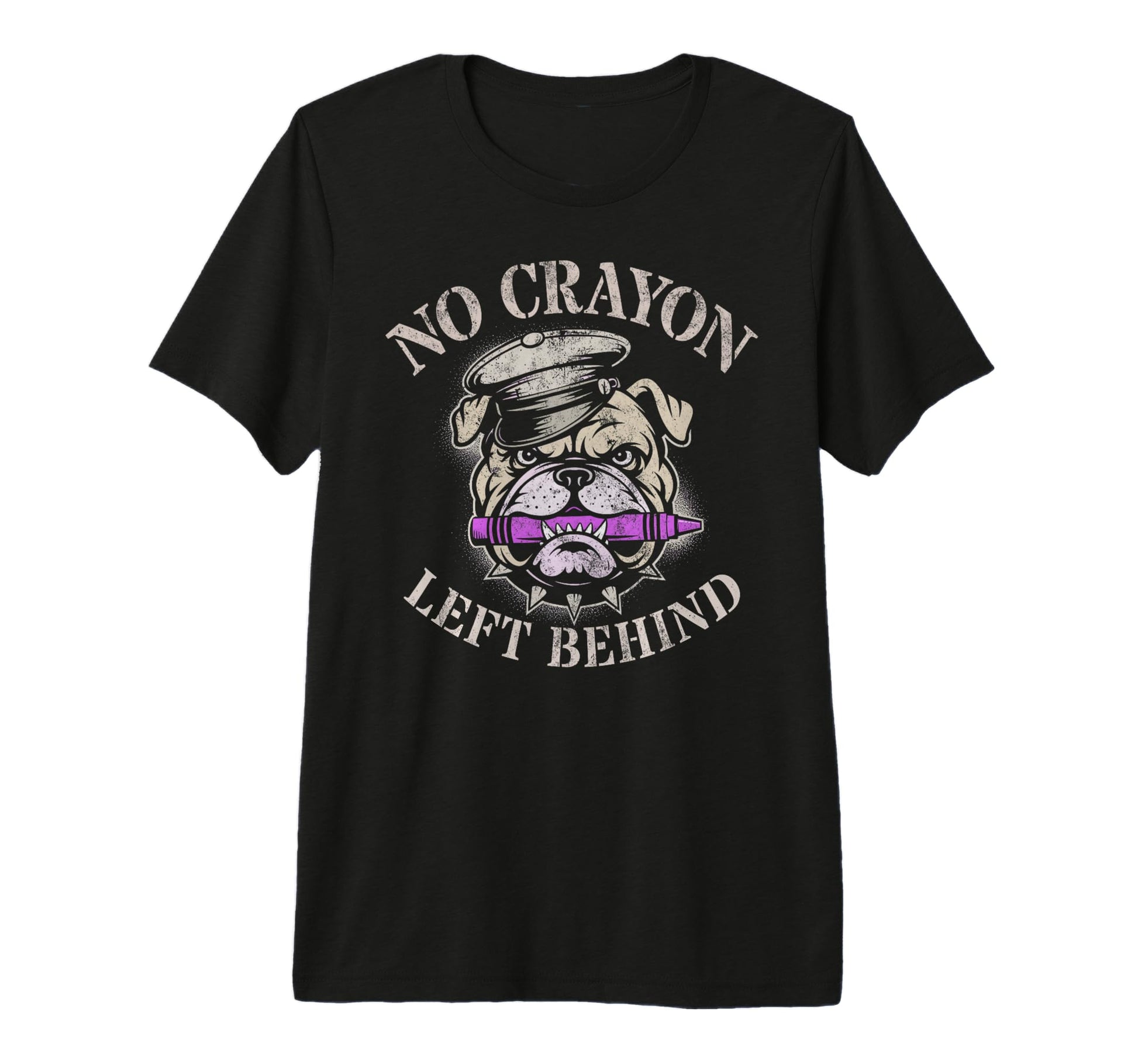 Funny No Crayon Left Behind Dad T-Shirt - Aesthetic Graphic for Adults - T-Shirt, Sweatshirt, Hoodie