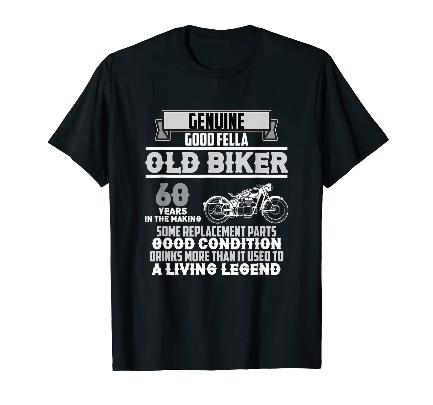 I Am Old Biker Sarcasm Motorcycle Bike T-Shirt - Graphic Print for Adults - T-Shirt, Sweatshirt, Hoodie