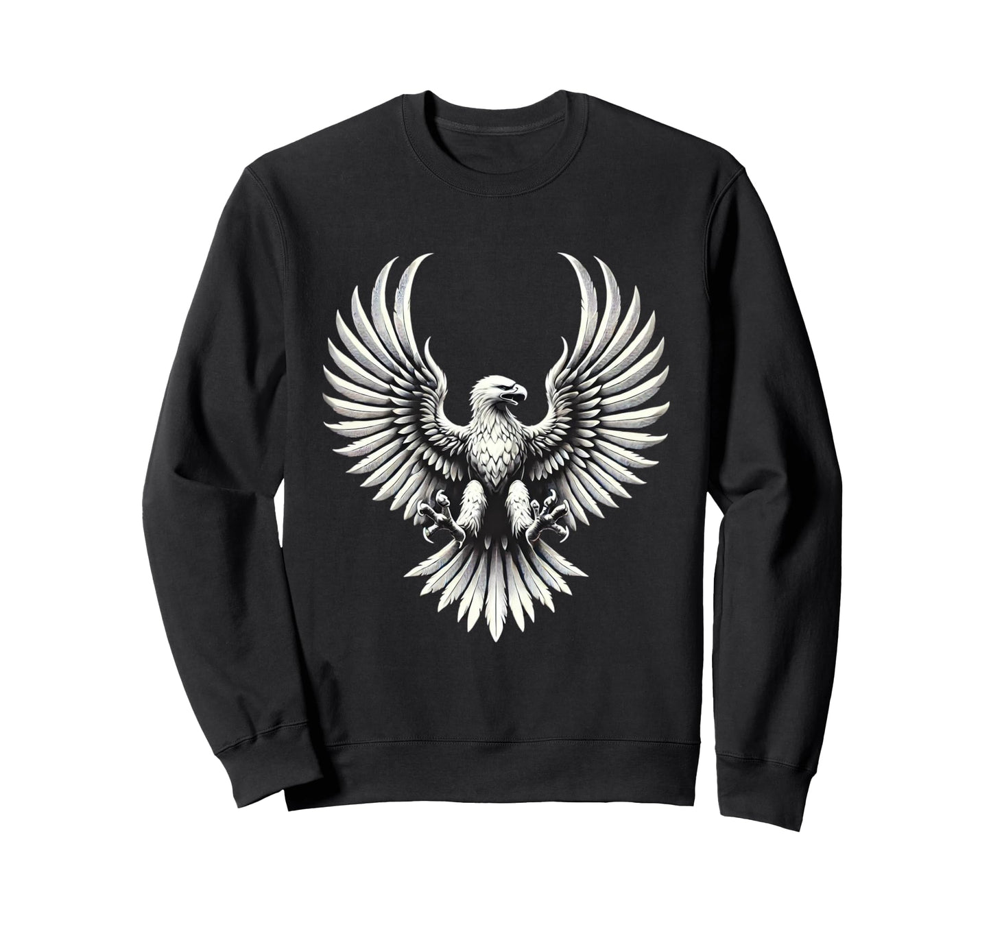 Novelty Pop Culture Eagle Sweatshirt - Graphic Print for Adults - T-Shirt, Sweatshirt, Hoodie