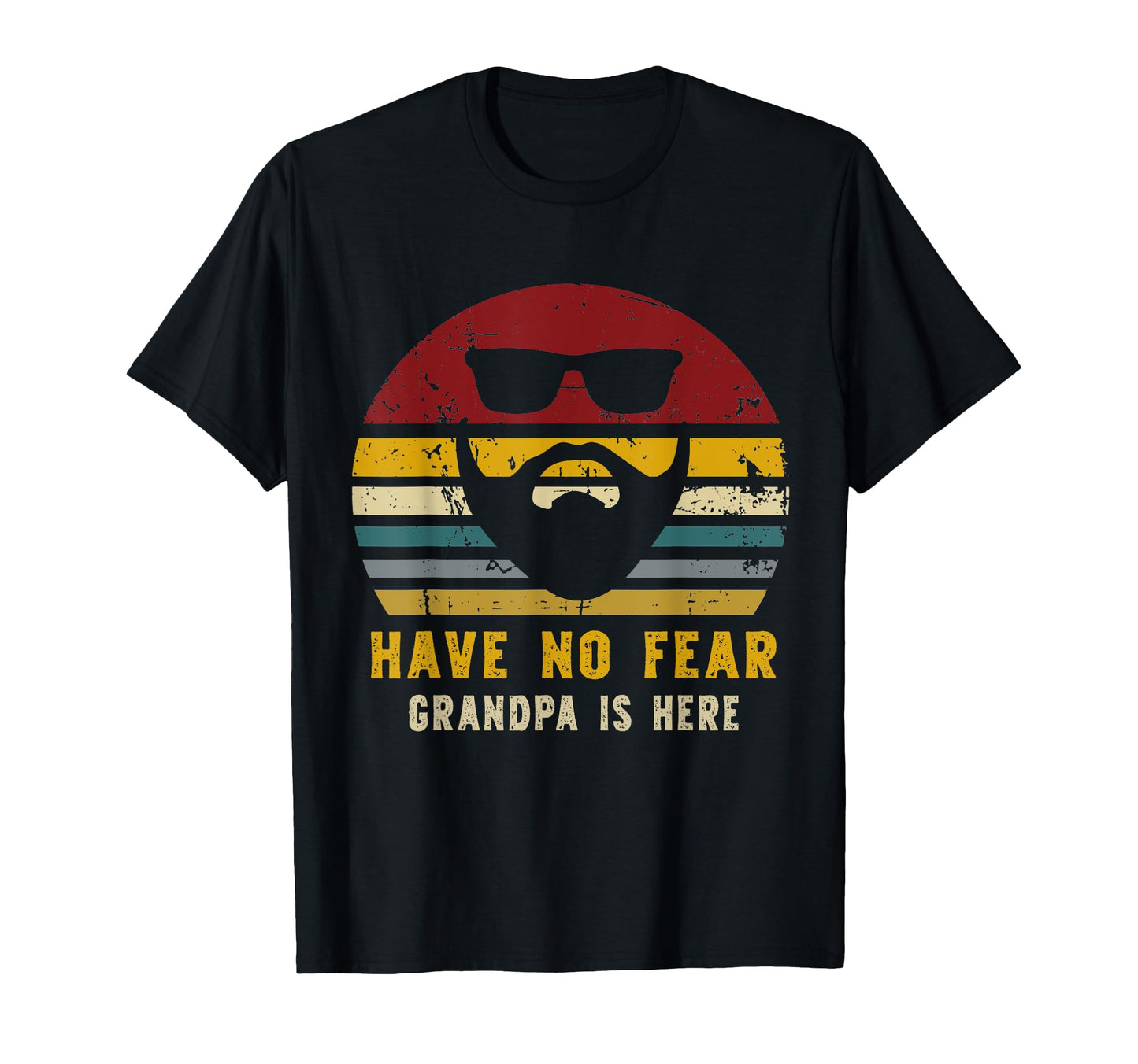 Have No Fear Grandpa Is Here Rad Grandpa T-Shirt - Aesthetic Graphic Unisex - T-Shirt, Sweatshirt, Hoodie