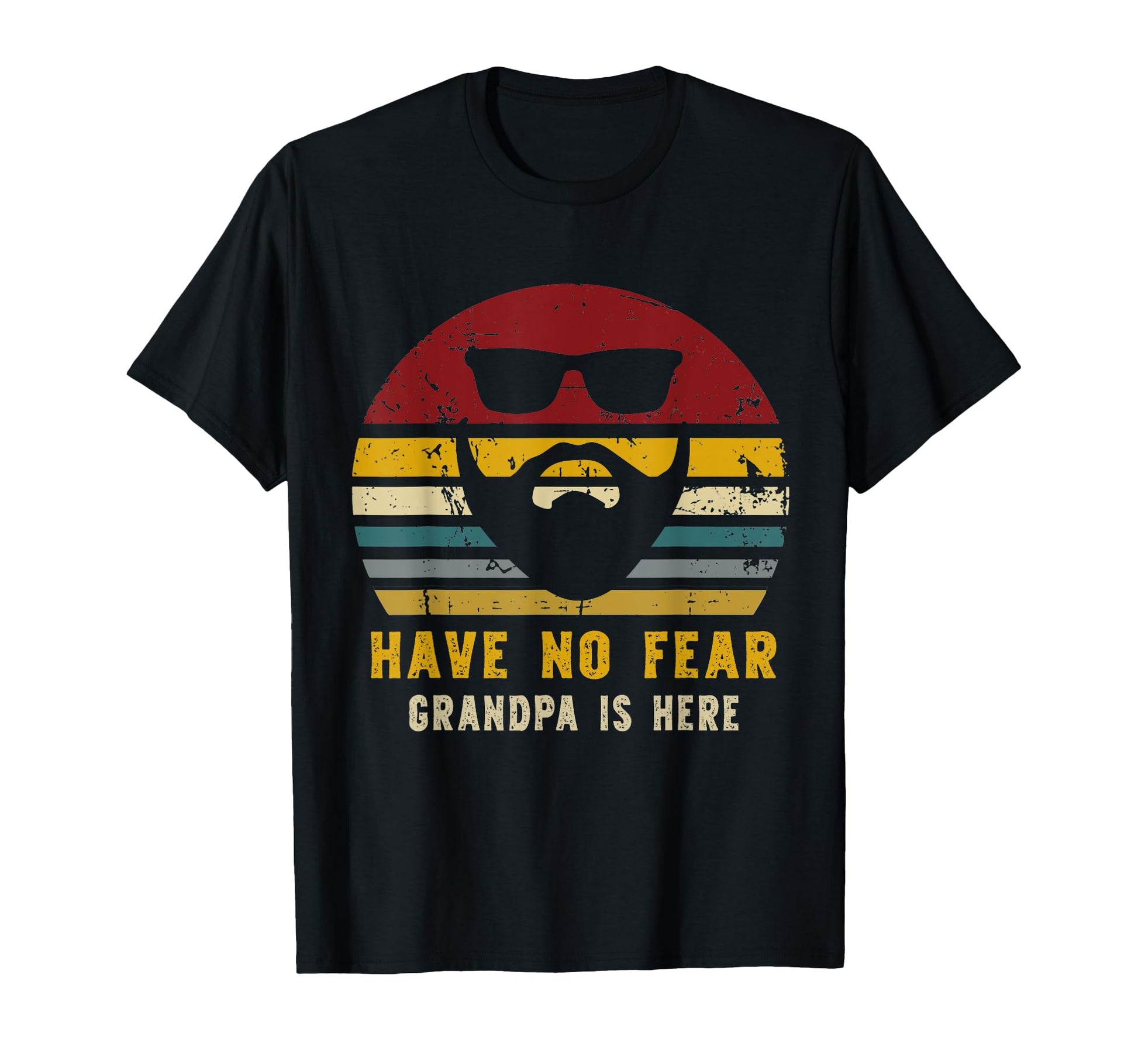 Have No Fear Grandpa Is Here Rad Grandpa T-Shirt - Aesthetic Graphic Unisex - T-Shirt, Sweatshirt, Hoodie