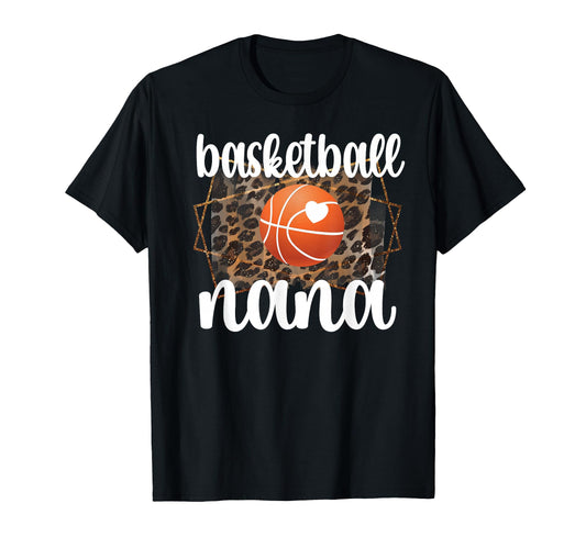 Basketball Nana Grandma Nana T-Shirt - Minimalist Print for Adults - T-Shirt, Sweatshirt, Hoodie