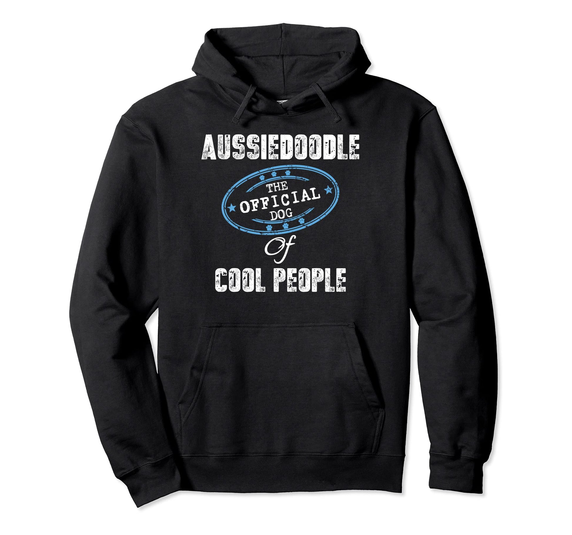 Aussiedoodle Dog People Mom Dad Hoodie - Minimalist Print for Adults - T-Shirt, Sweatshirt, Hoodie