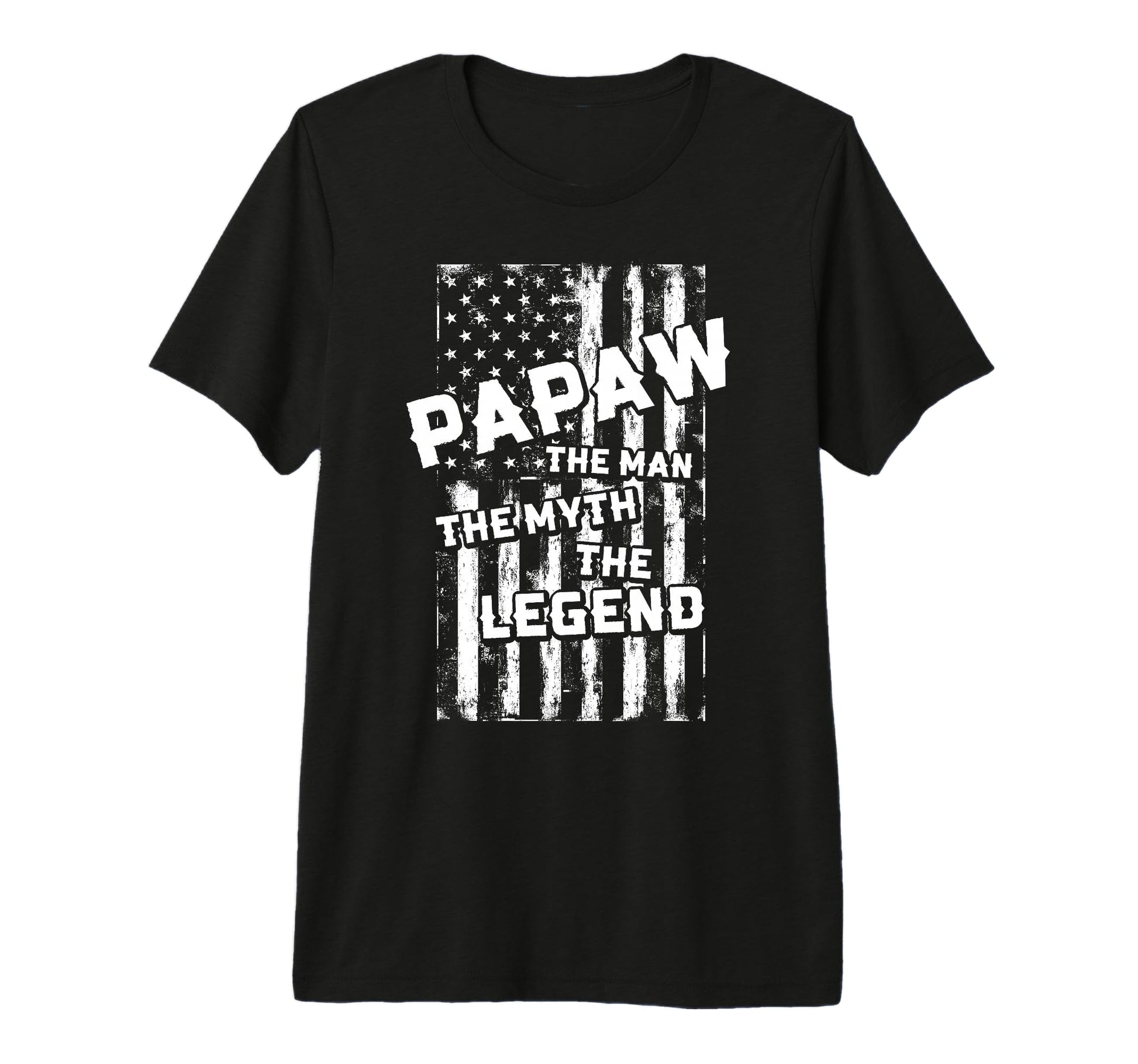 Mens Papaw Myth Legend Dad T-Shirt - Casual Everyday Wear Men Women - T-Shirt, Sweatshirt, Hoodie
