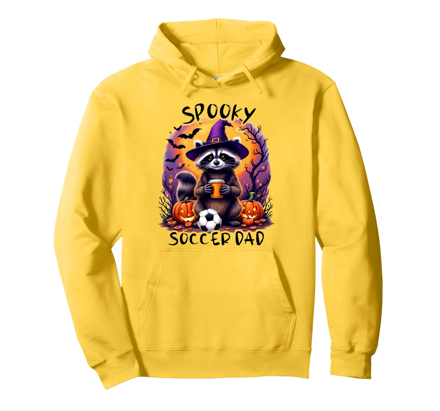 Halloween Soccer Dad Feral Soccer Dad Hoodie - Streetwear Style Unisex - T-Shirt, Sweatshirt, Hoodie