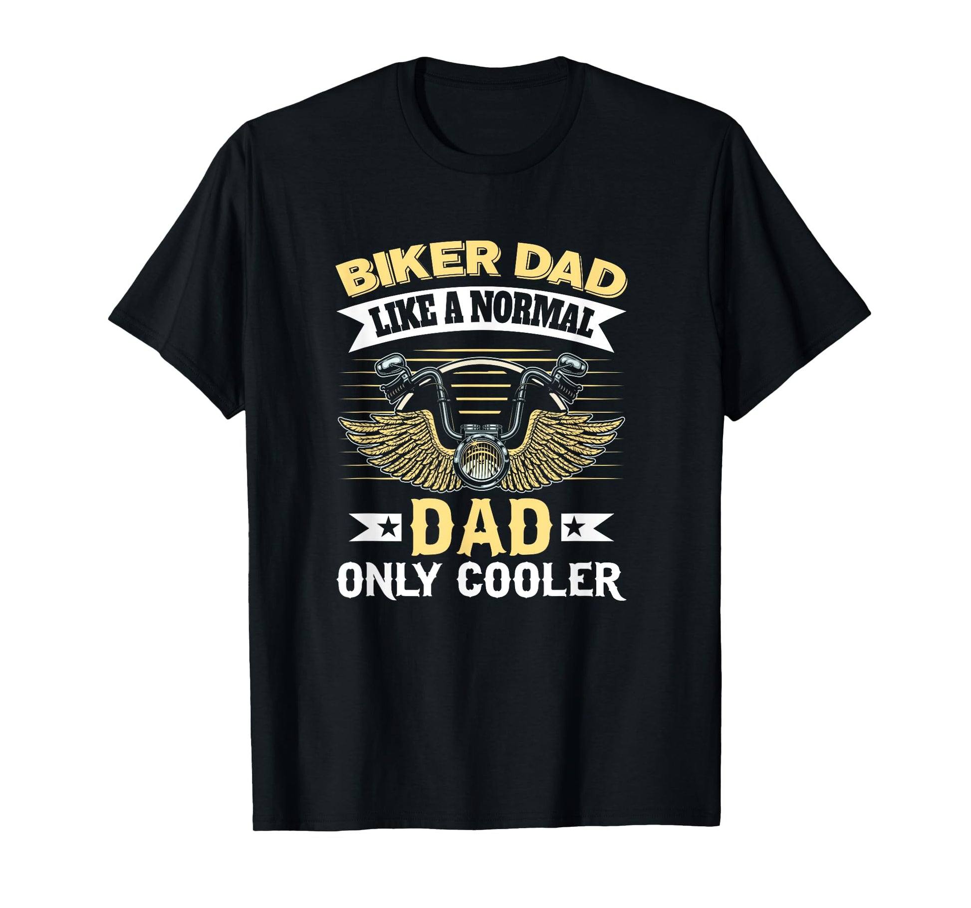 Motorcycle Dad Just Like Regular Dad T-Shirt - Custom Art Print Unisex - T-Shirt, Sweatshirt, Hoodie