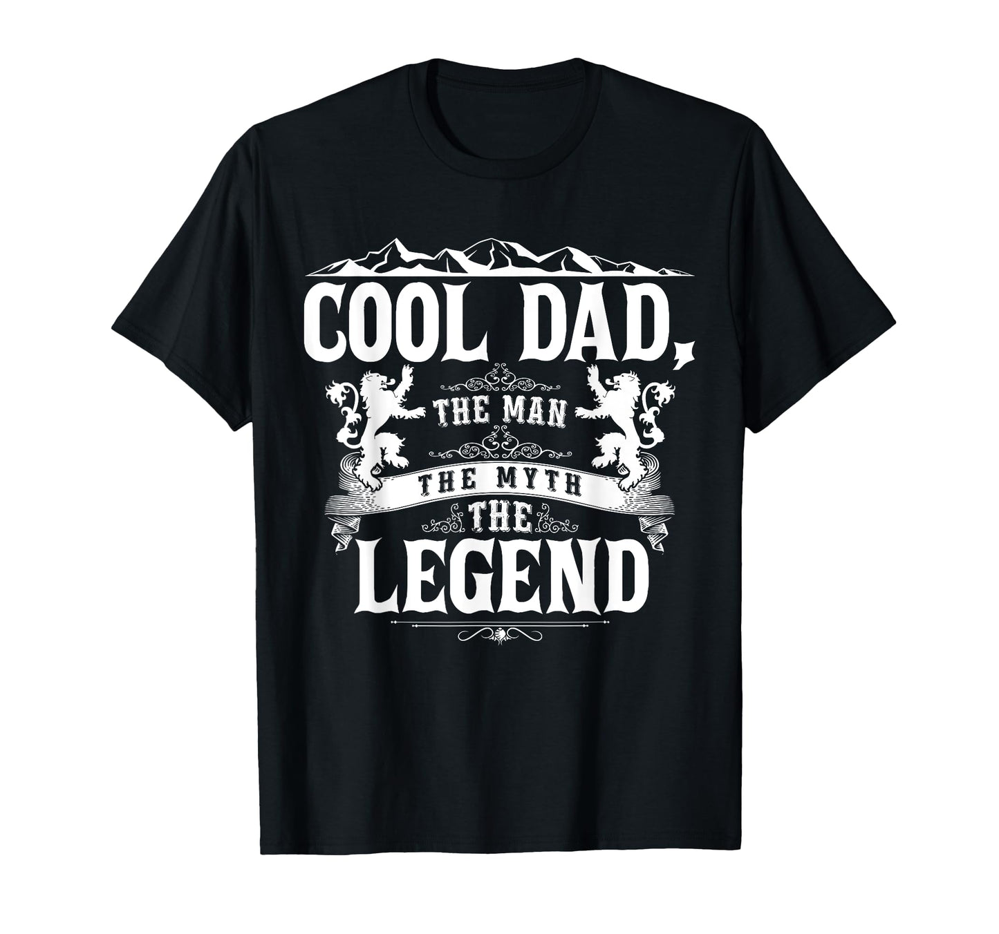 Dad Myth Legend Fathers Day Outfit T-Shirt - Trendy Graphic Men Women - T-Shirt, Sweatshirt, Hoodie