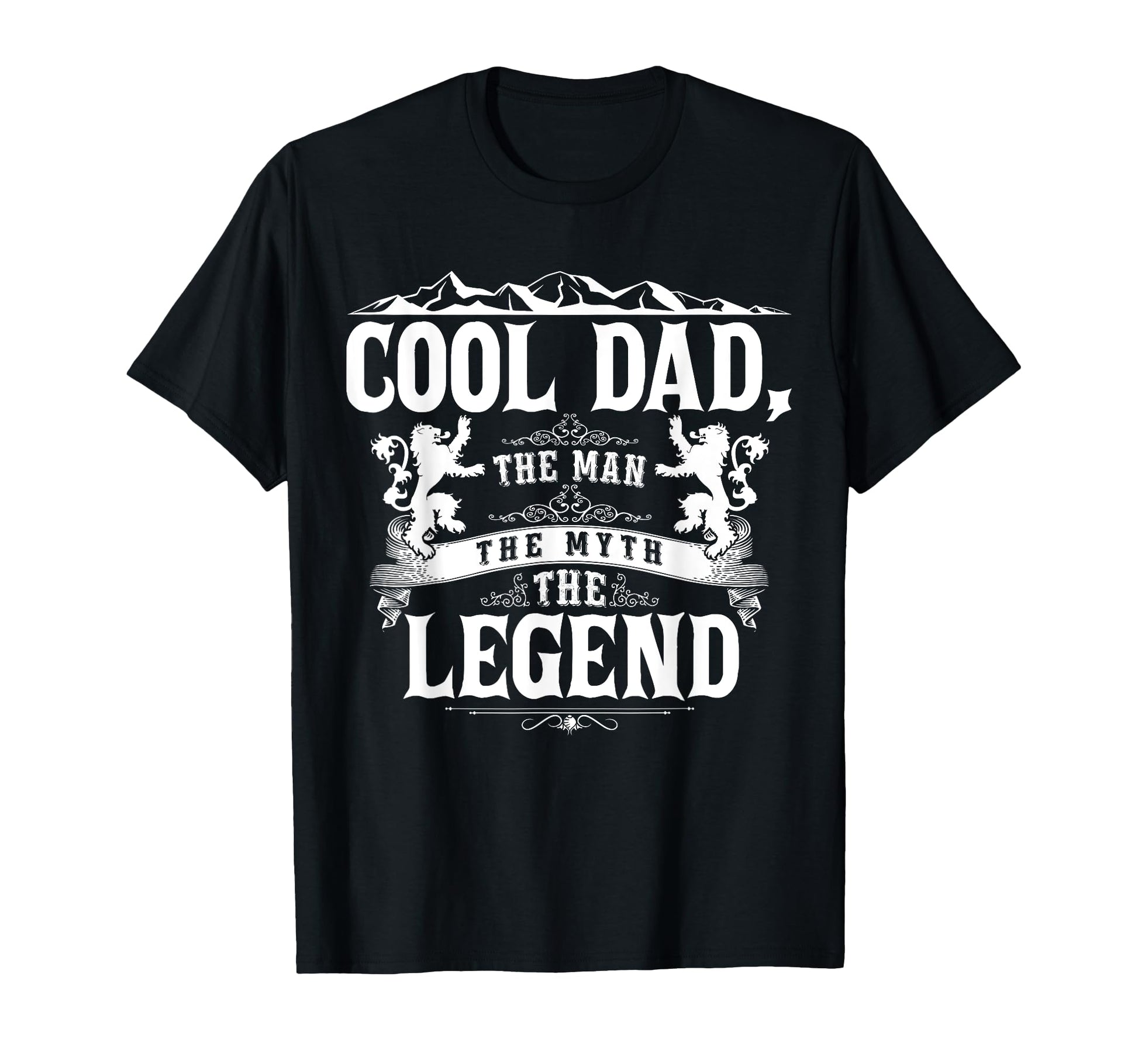 Dad Myth Legend Fathers Day Outfit T-Shirt - Trendy Graphic Men Women - T-Shirt, Sweatshirt, Hoodie