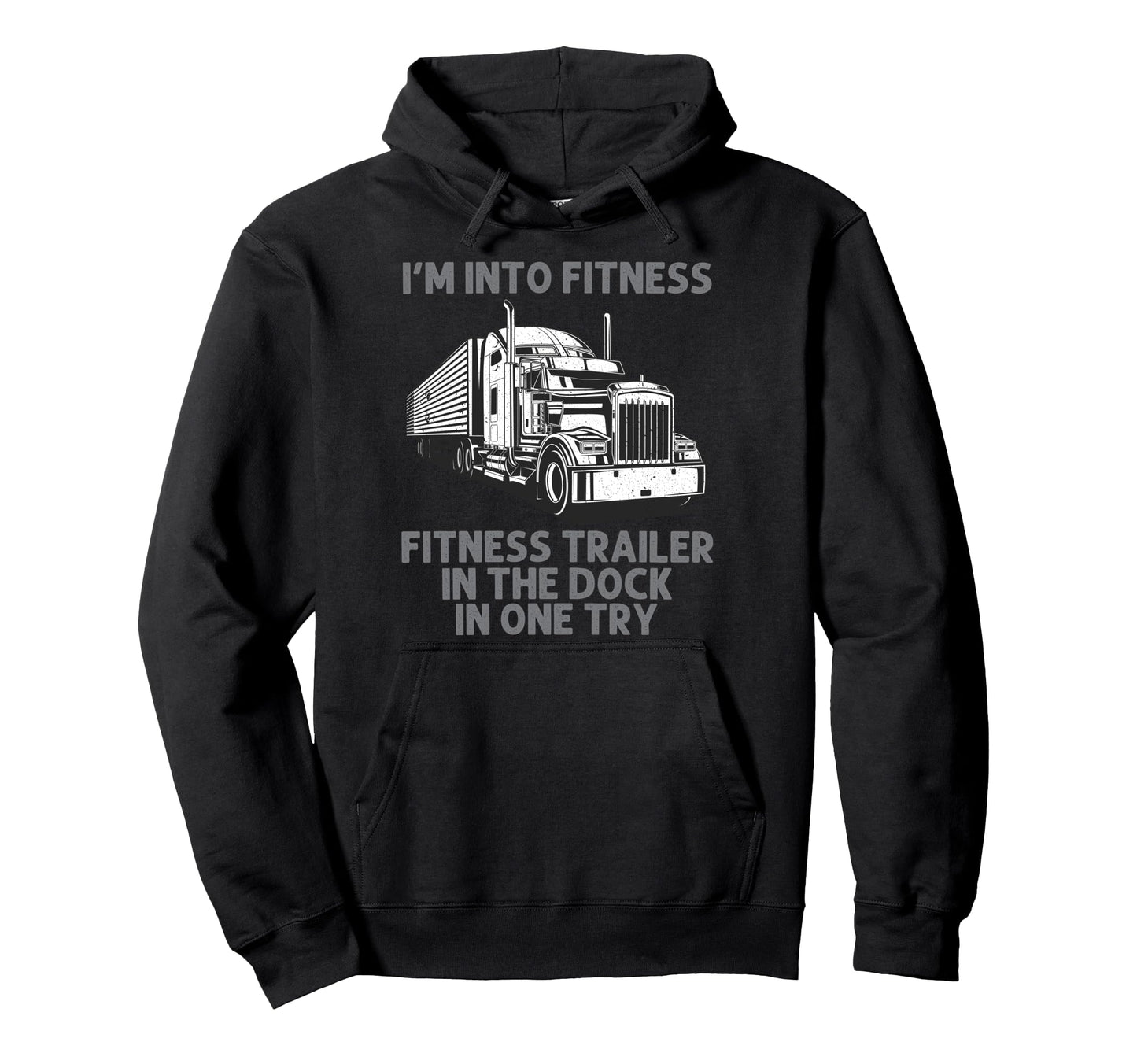 Best Truck Driver Art Dad Trucking Hoodie - Fun Novelty Design for Adults - T-Shirt, Sweatshirt, Hoodie