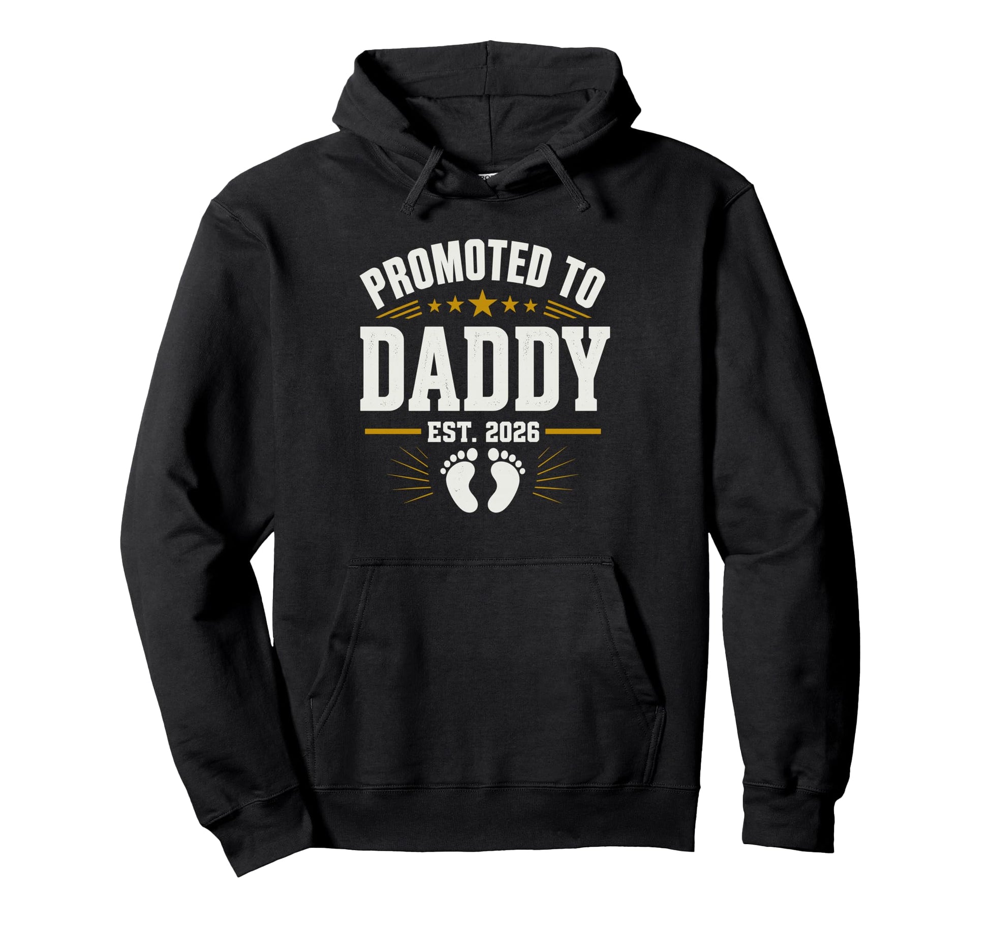 1St Time Grandpa Est 2026 New First Hoodie - Graphic Print for Adults - T-Shirt, Sweatshirt, Hoodie