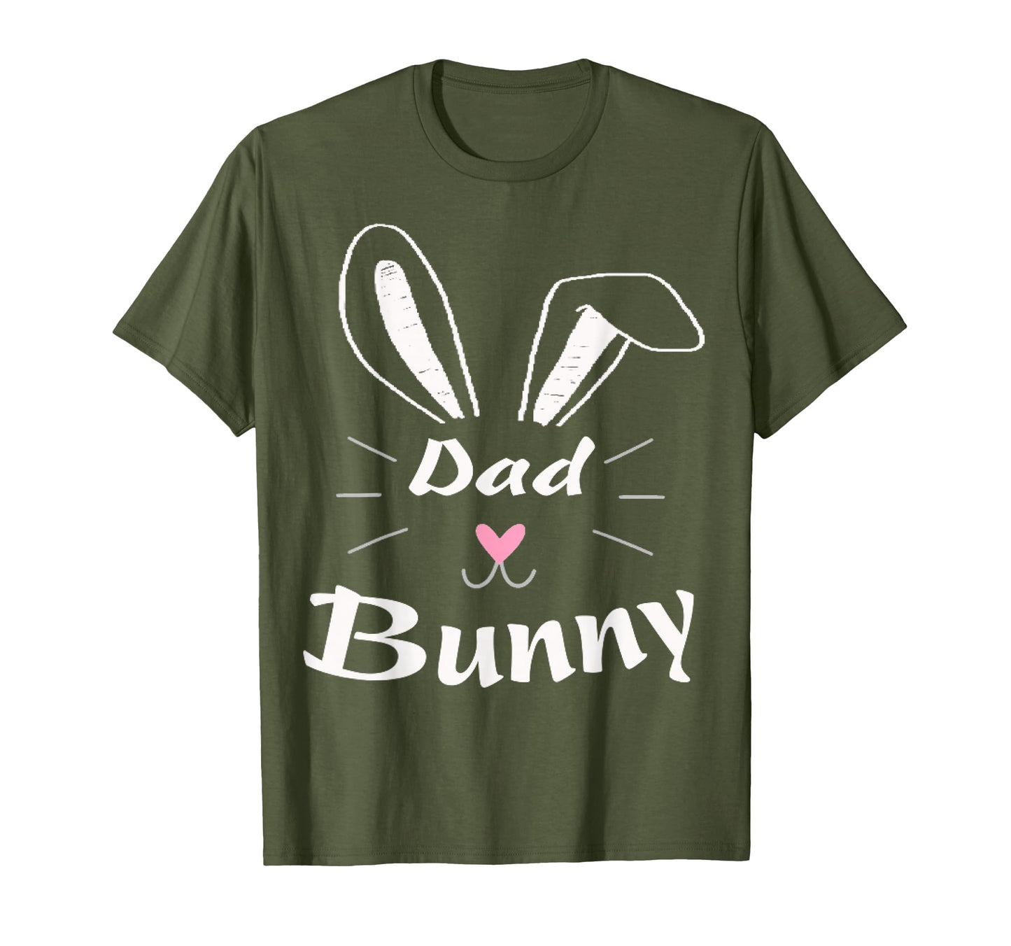 Easter Day Dad Bunny Ear Rabbit Dad T-Shirt - Custom Art Print for Adults - T-Shirt, Sweatshirt, Hoodie